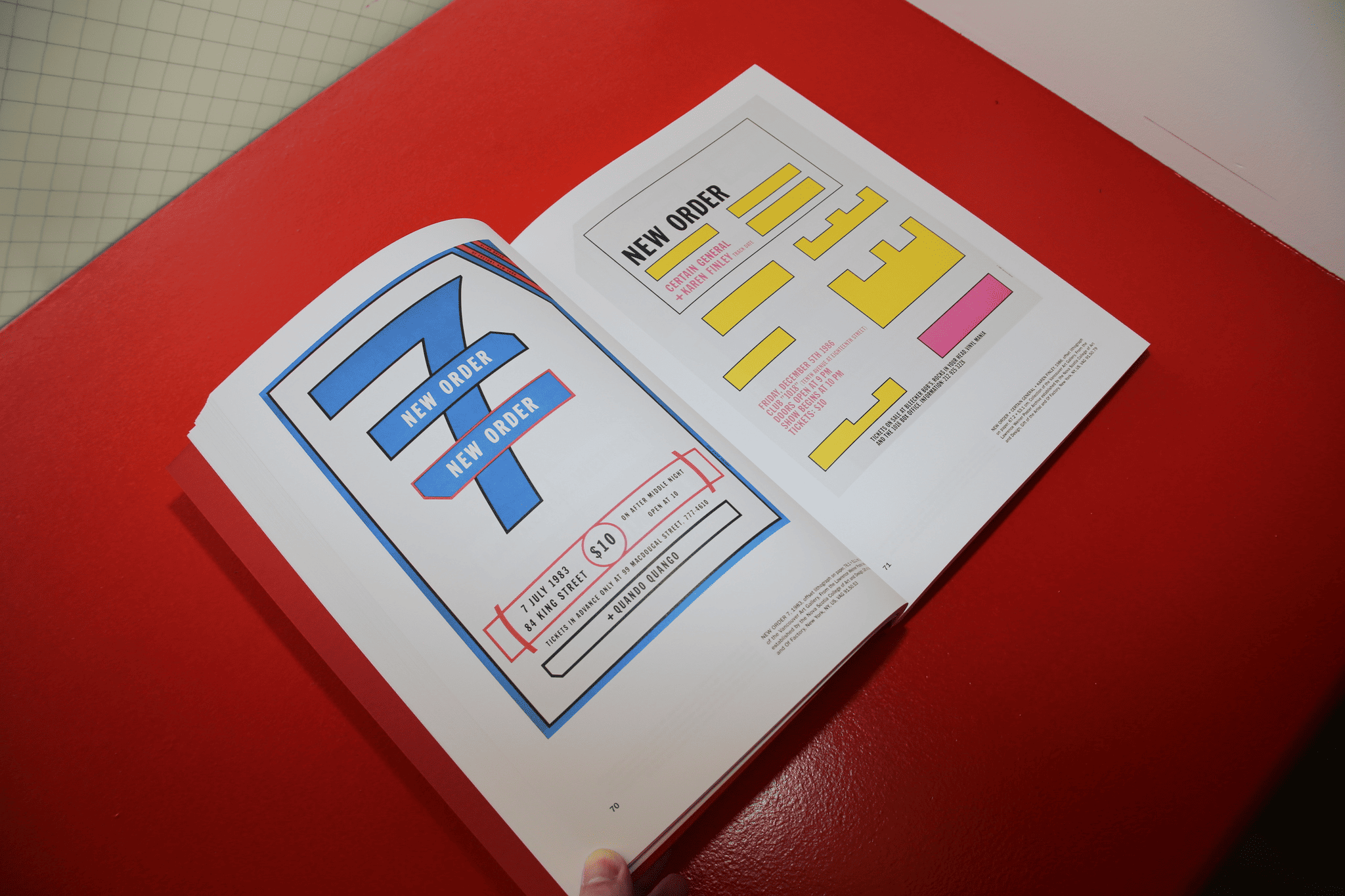 Lawrence Weiner / OF & ABOUT POSTERS: THE LAWRENCE WEINER POSTER ARCHIVE (1965-2021)