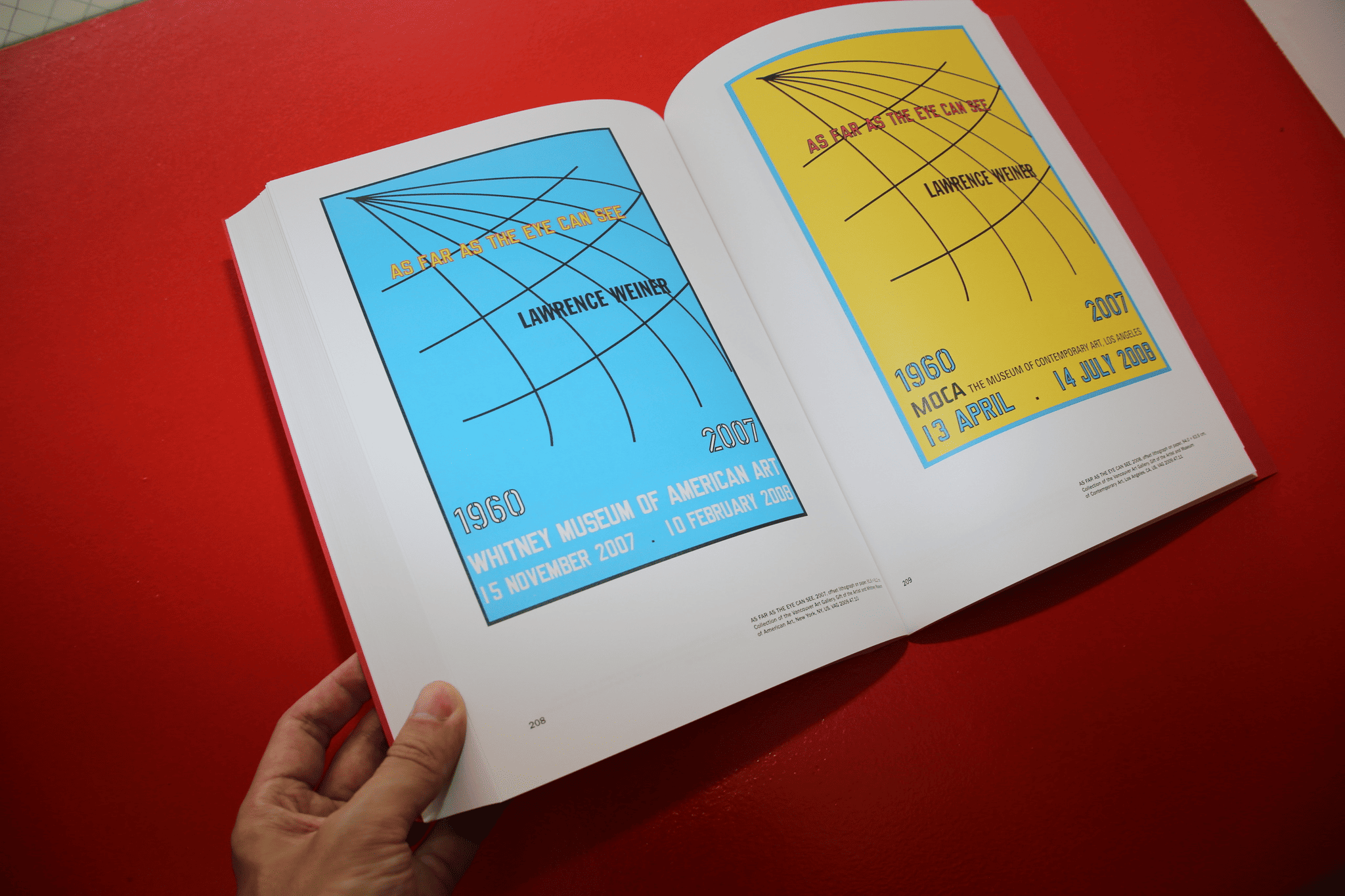 Lawrence Weiner / OF & ABOUT POSTERS: THE LAWRENCE WEINER POSTER ARCHIVE (1965-2021)
