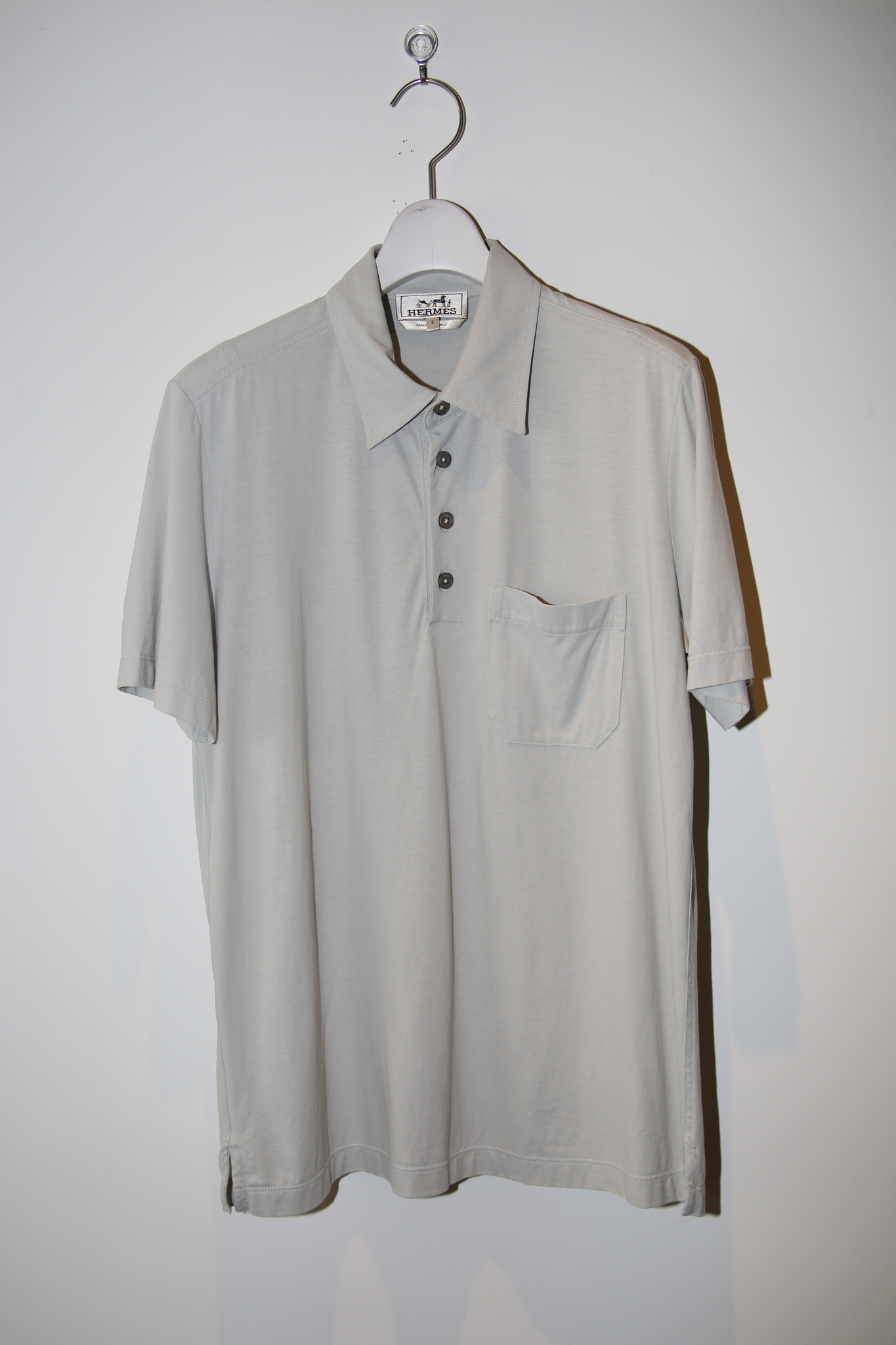 2000 HERMES / CUTSEW POLO SHIRT WITH H STITCH – fernweh