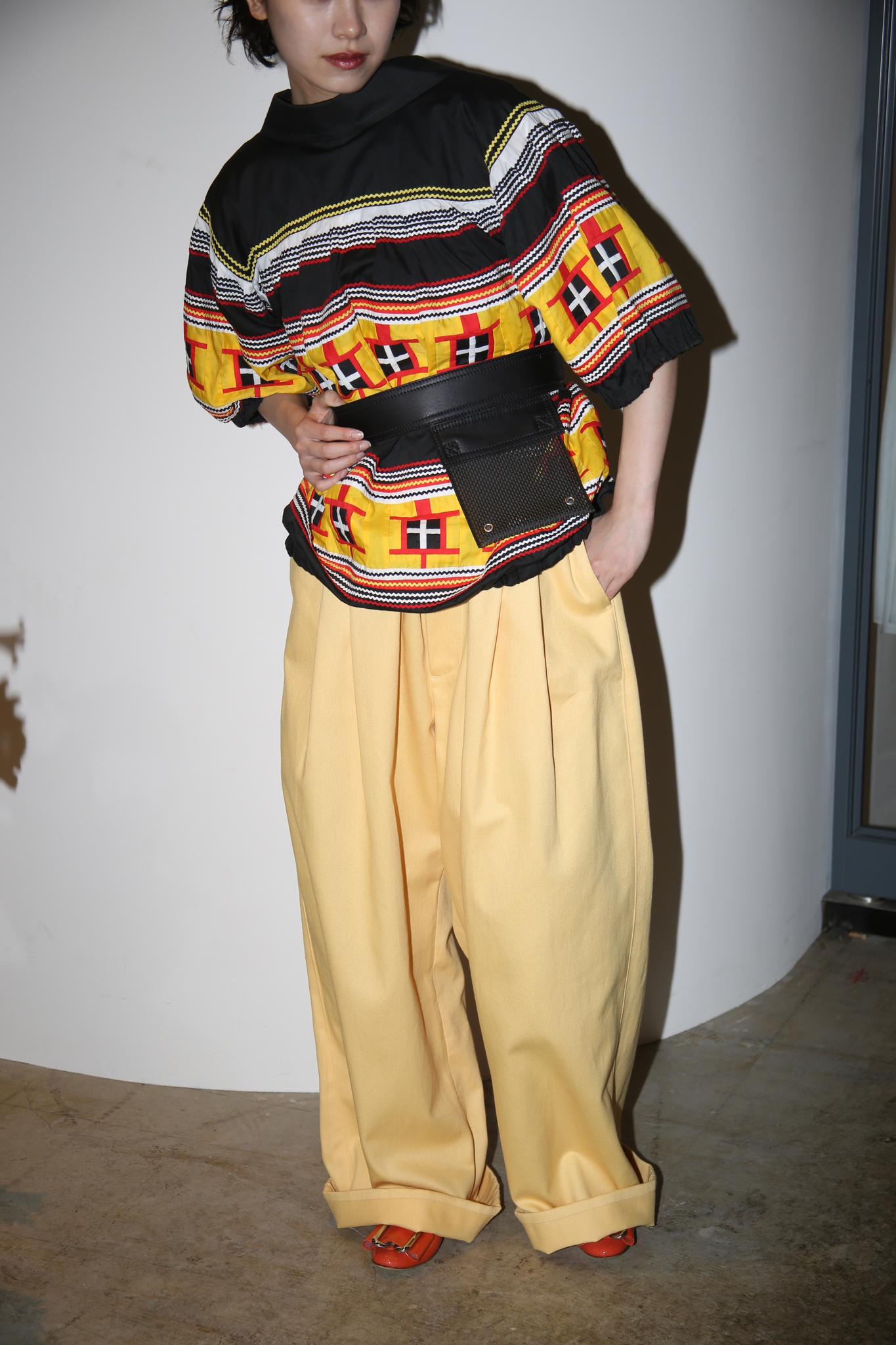 1980 VINTAGE / SHORT SLEEVE SEMINOLE INDIAN PATCH WORK JACKET