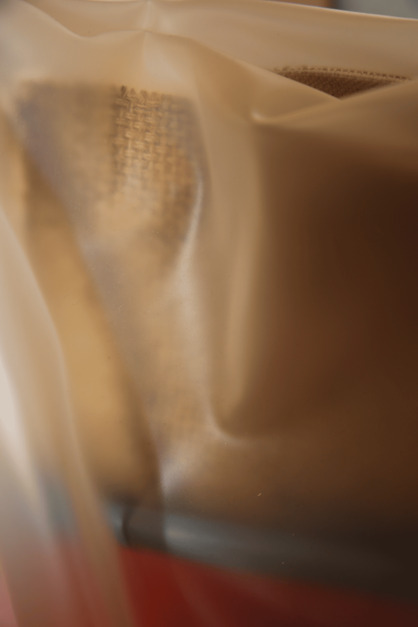MST PAACS / GHOST: TRANSLUCENT STRUCTURE HAND-BAG
