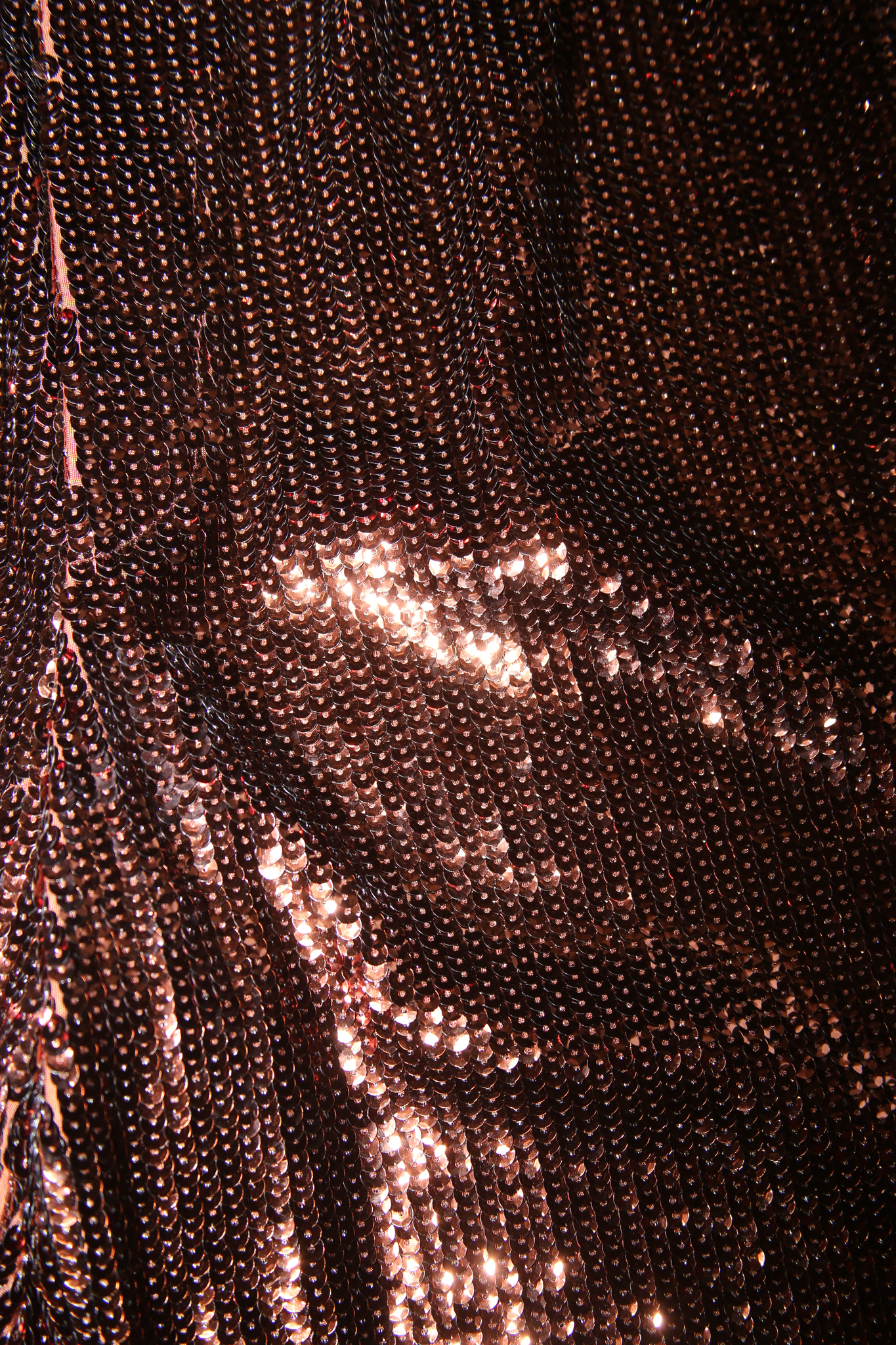 2021 MERYLL ROGGE <USED> / SEQUIN BOAD SHORTS IN BROWN