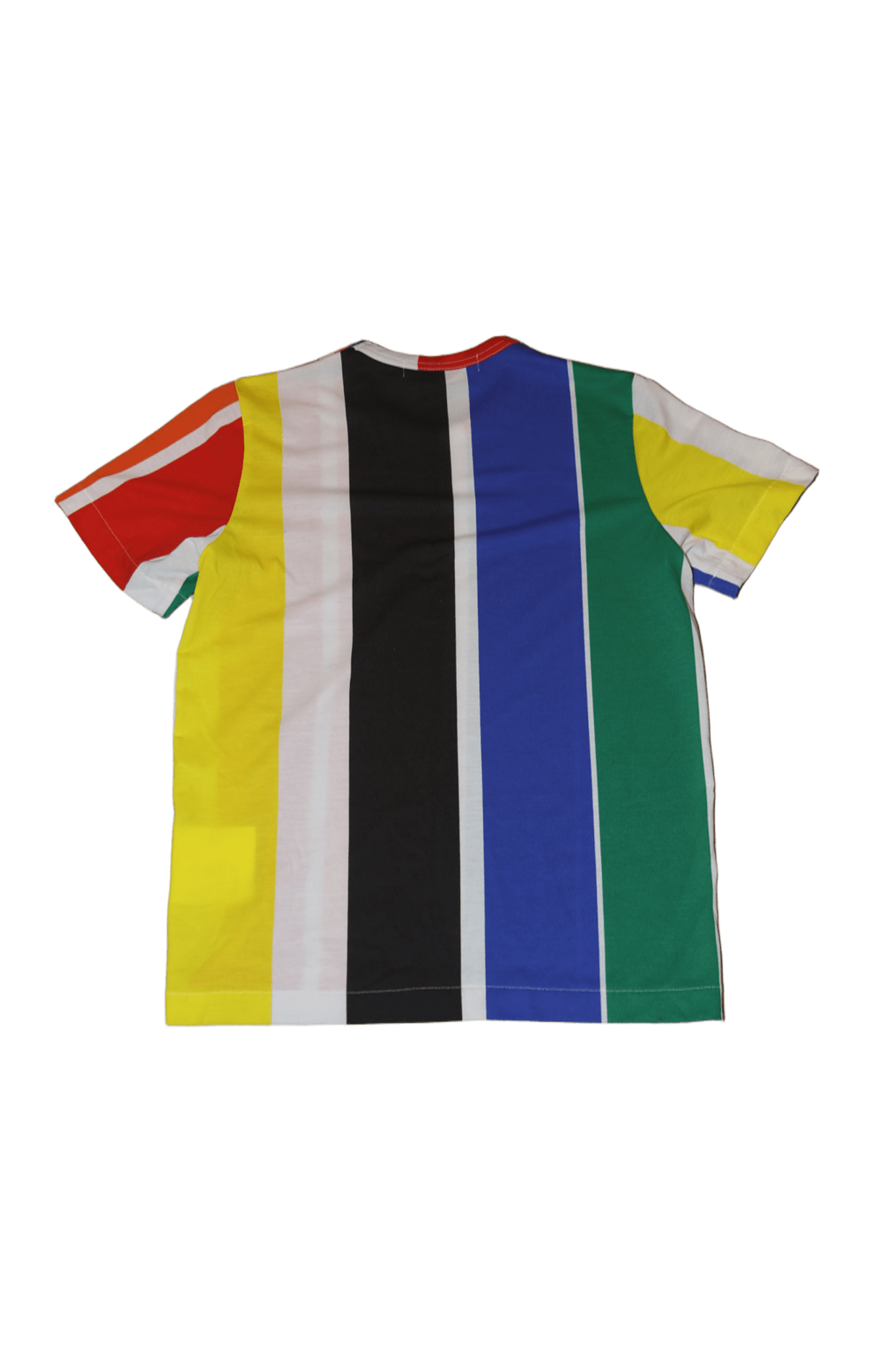 2000 JUNYA WATANABE / CRAZY STRIPE PRINT T-SHIRT