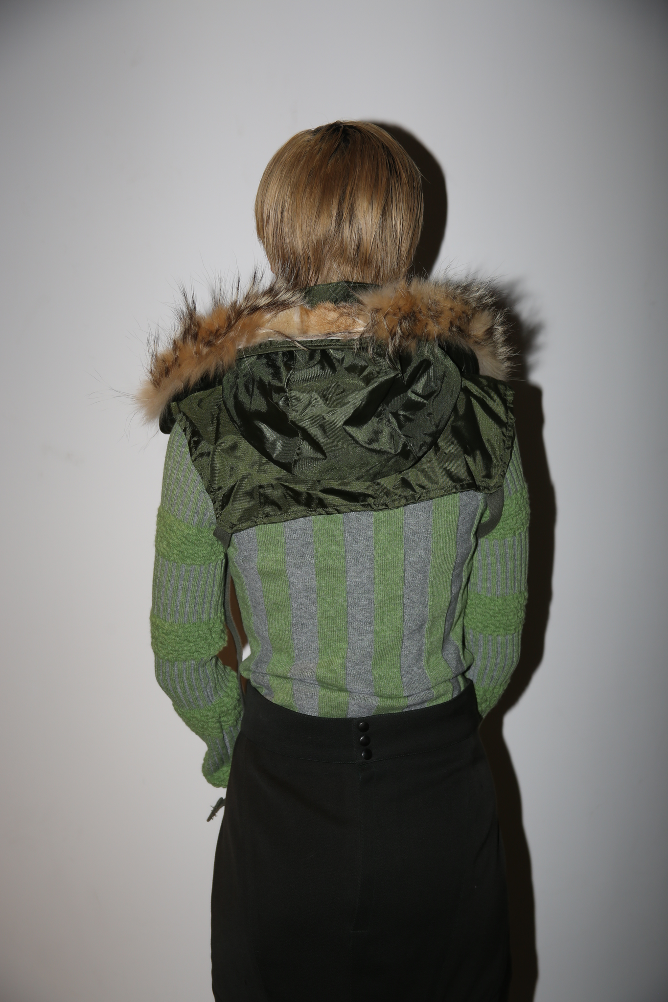 1968 US NAVY / A-1 EXTREME COLD WEATHER HOODIE WITH COYOTE FUR