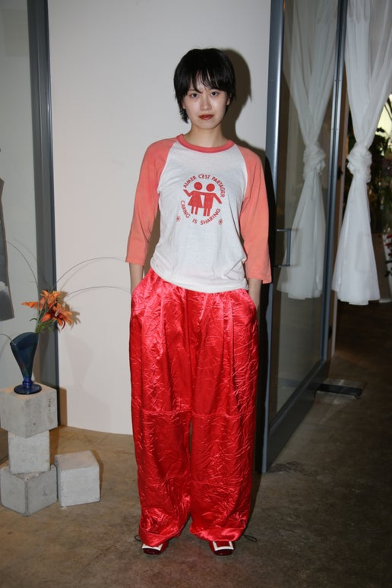 1970 VINTAGE / FADED RAGLAN SLEEVE T-SHIRT