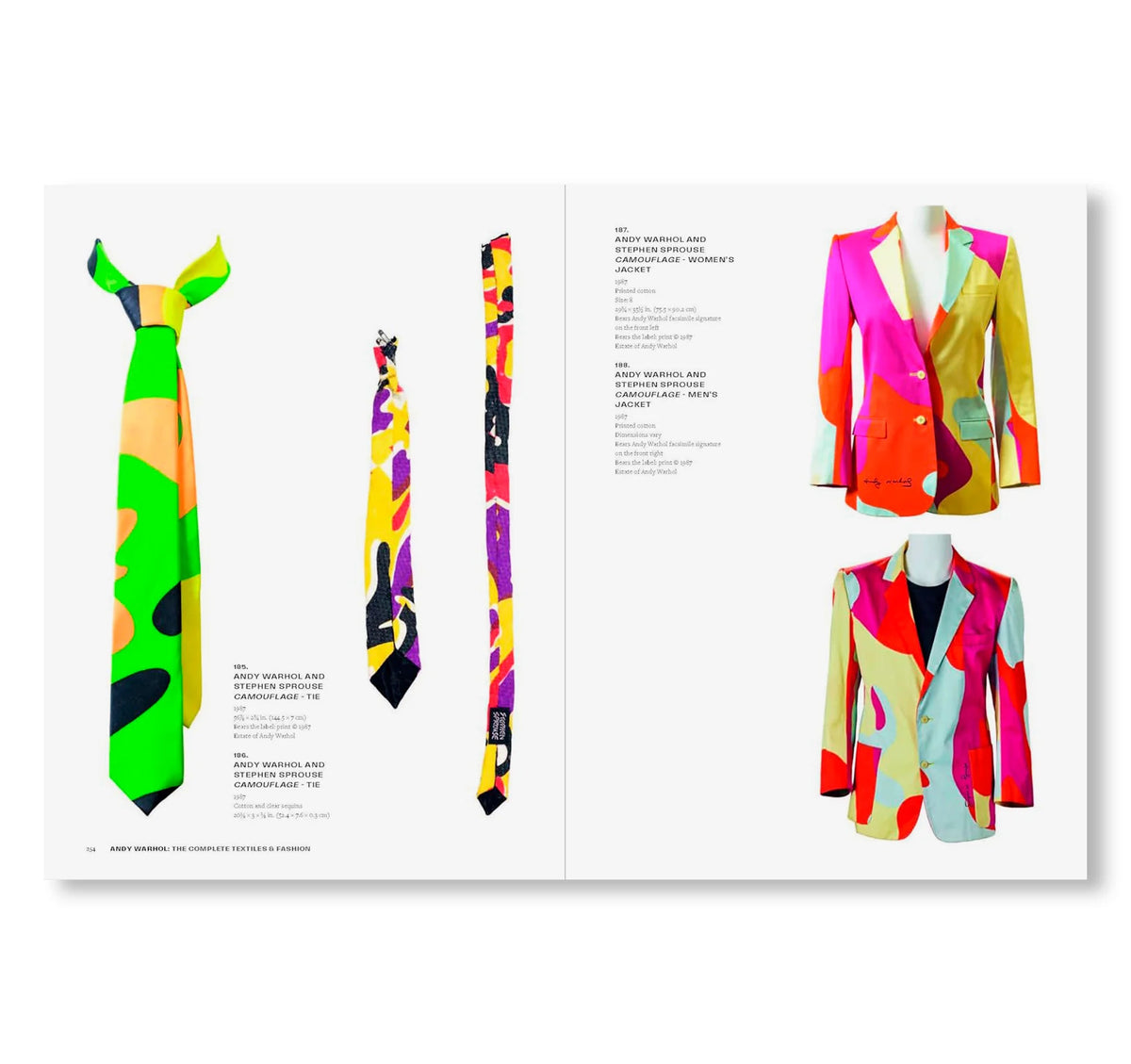 ANDY WARHOL: THE COMPLETE TEXTILES AND FASHION by Andy Warhol