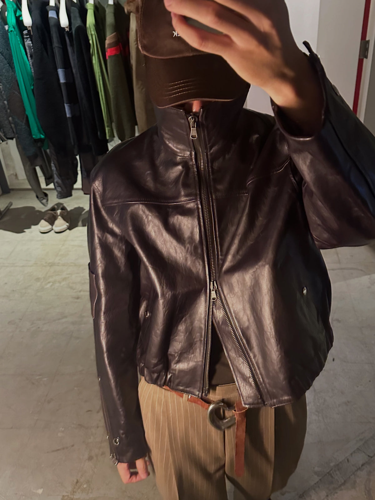 PHOTOCOPIEU : PRE ORDER / SANTANA - HORSE HIDE FLIGHT JACKET