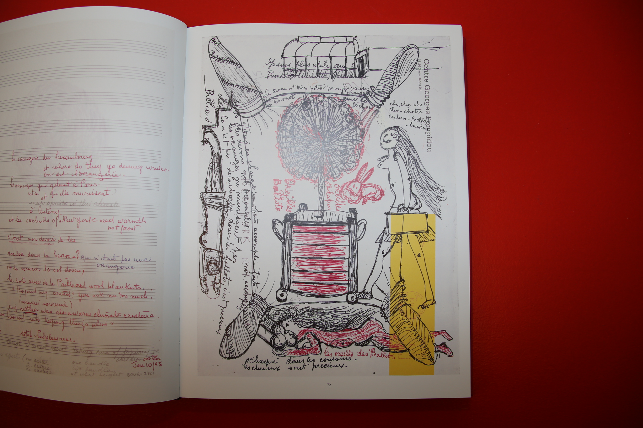 Louise Bourgeois /  THE INSOMNIA DRAWINGS