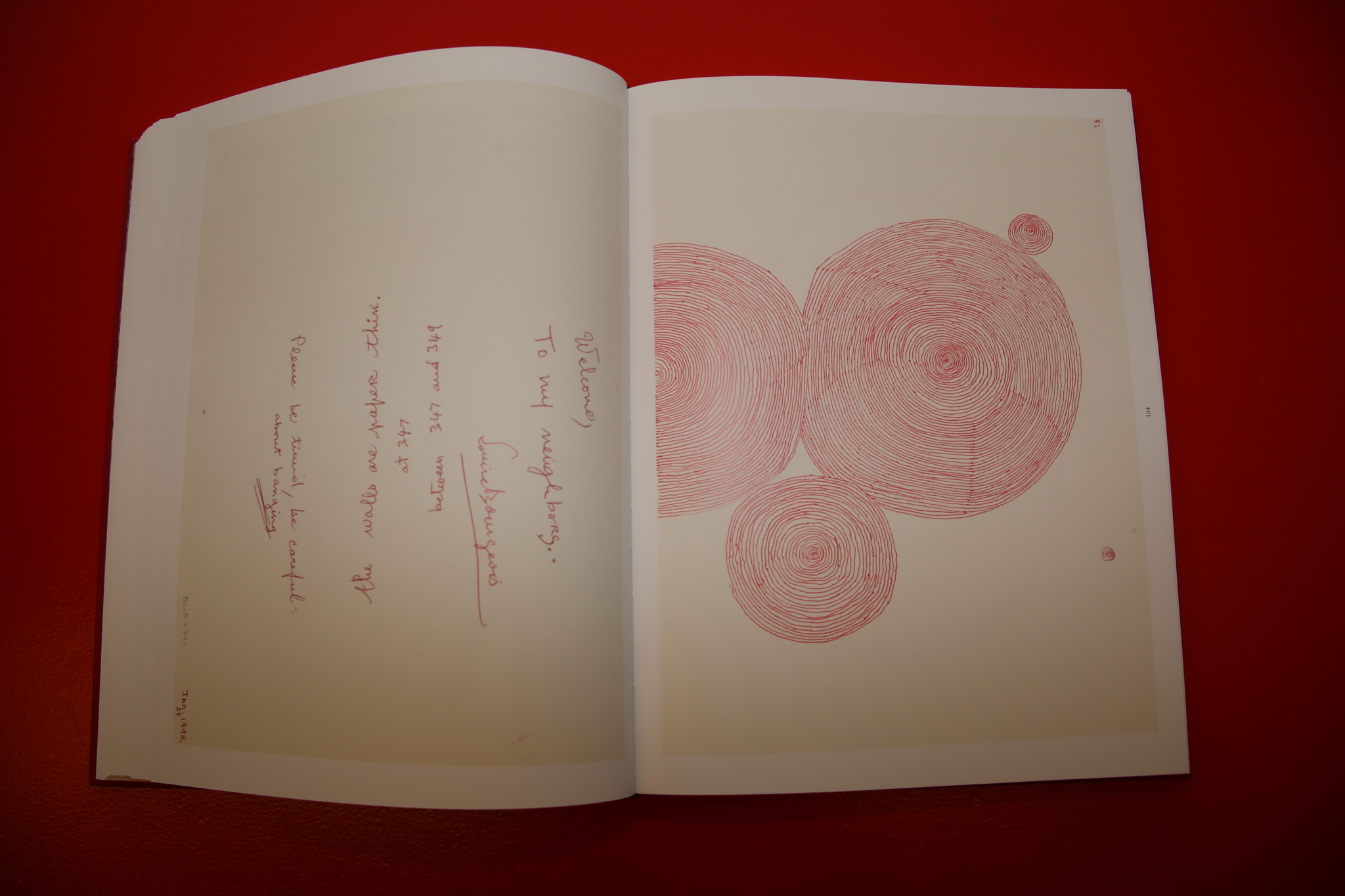 Louise Bourgeois /  THE INSOMNIA DRAWINGS