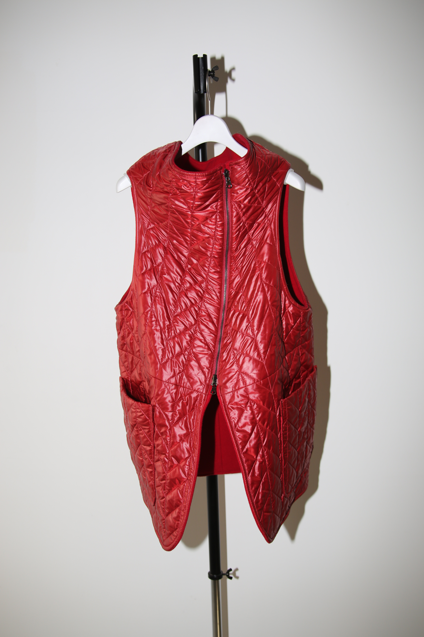 2000 EMPOLIO ARMANI / REVERSIBLE MELTON WAIST COAT WITH QUILTING LINER