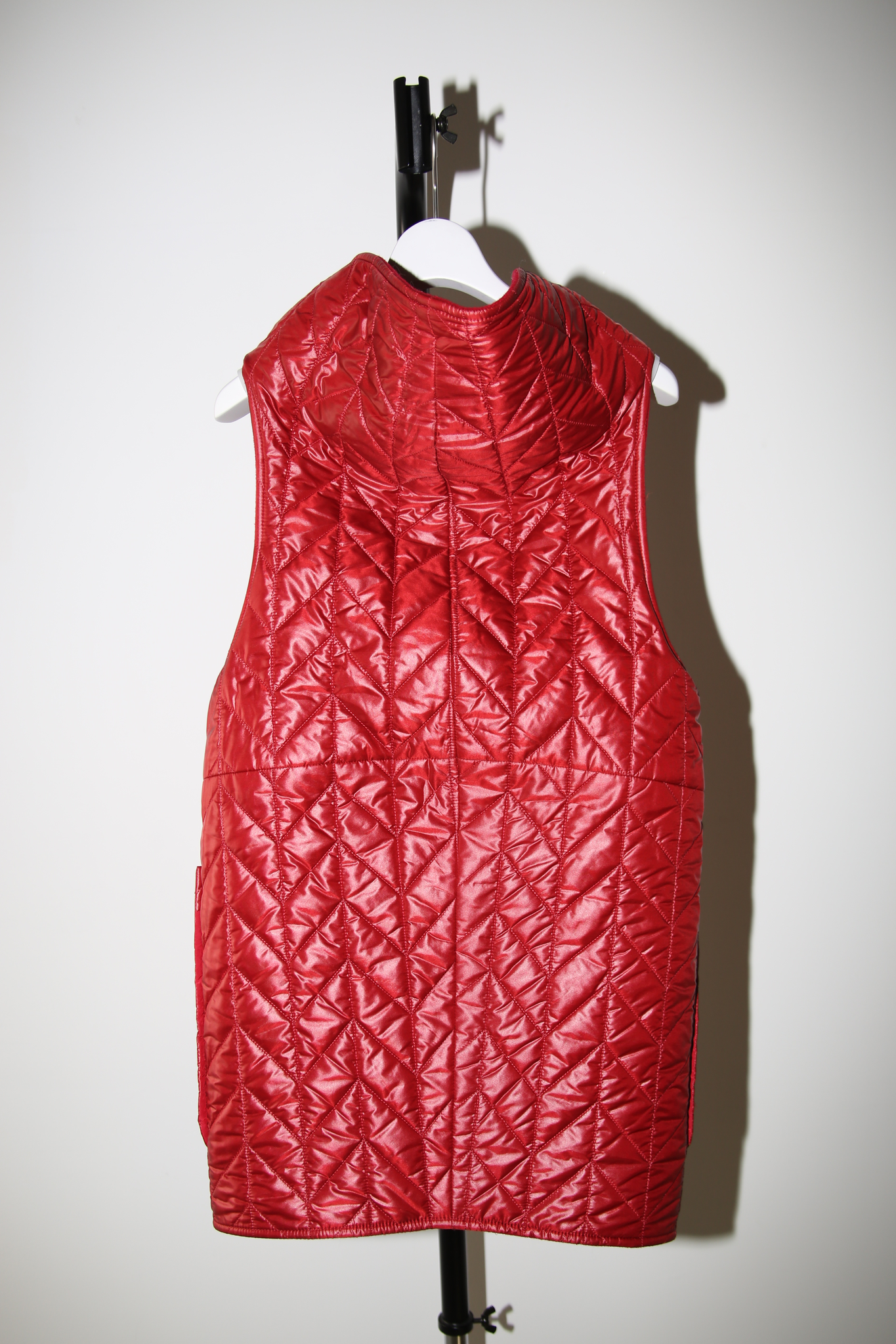 2000 EMPOLIO ARMANI / REVERSIBLE MELTON WAIST COAT WITH QUILTING LINER