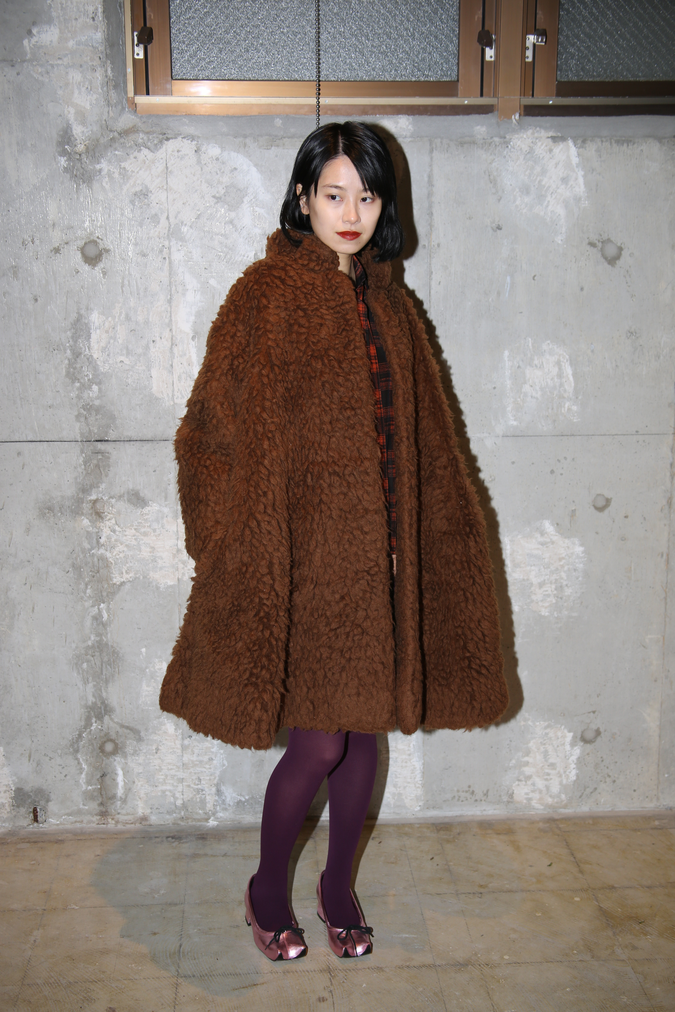 1961 NEIMAN MARCUS PIETRO / TEDDY BEAR COAT IN IMPORTED WOOL BOA