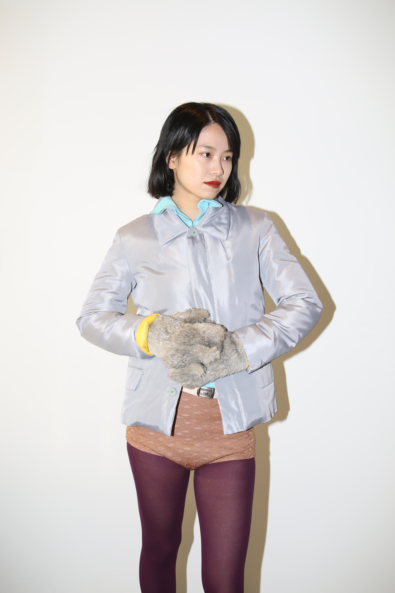 1999 JUNYA WATANABE CDG / TAILORED DOWN JACKET IN GREY