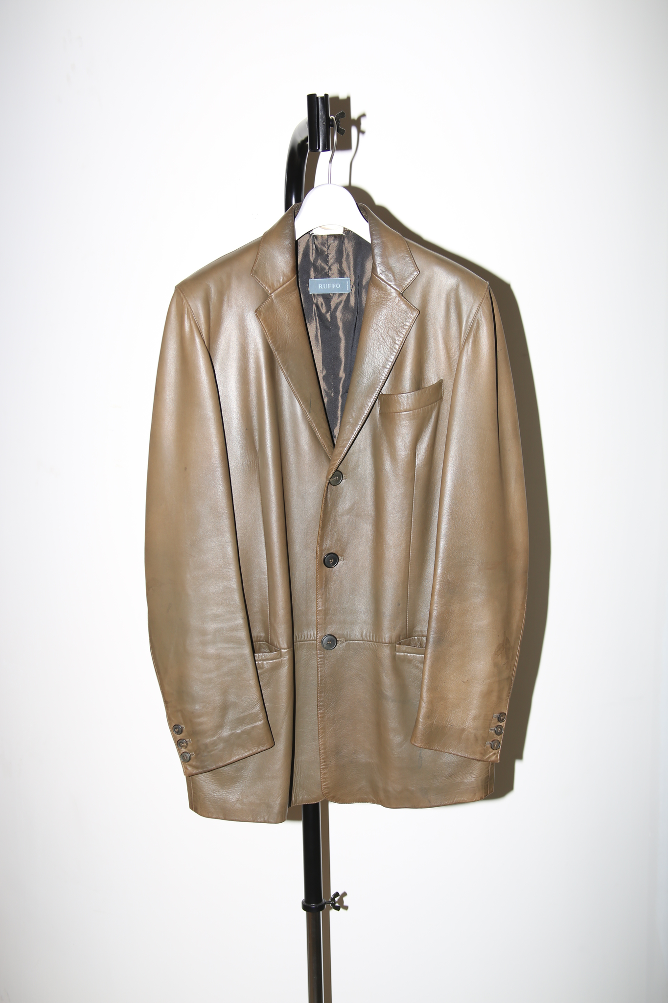 1999 RUFFO / LAMBS LEATHER TAILORED JACKET