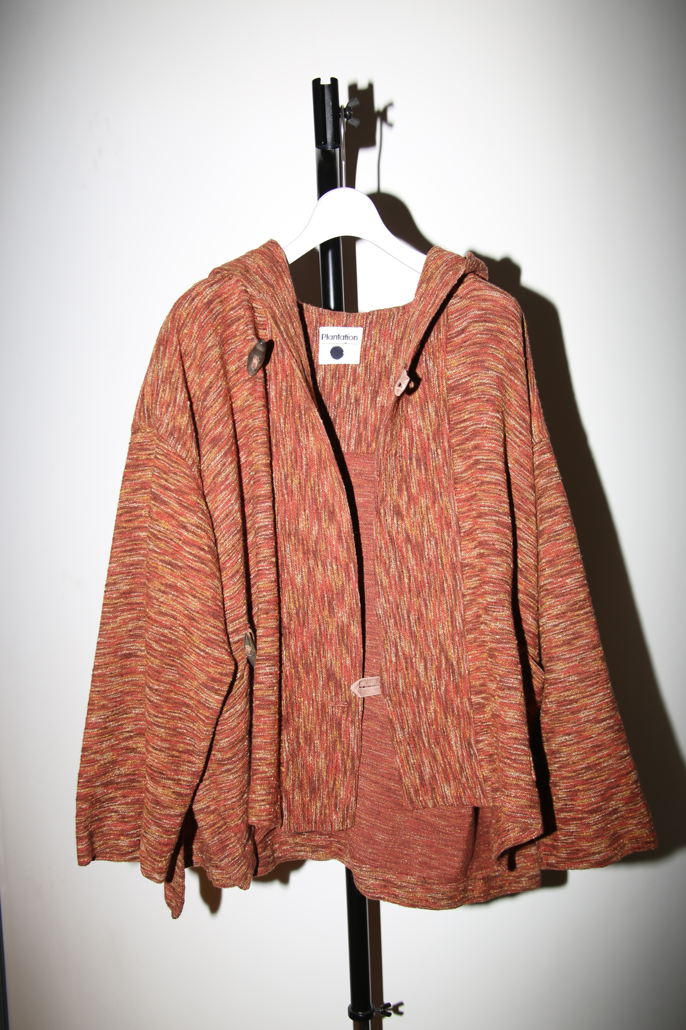 1980 PLANTATION / WOOL WOVEN HOODIE HAORI JACKET