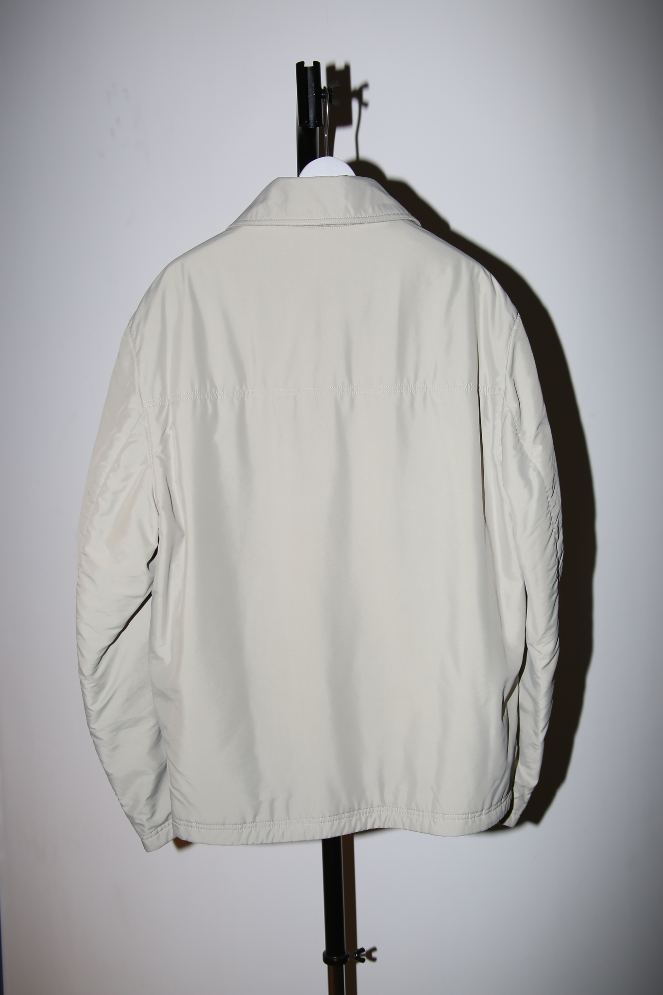2000 HERMES / REVERSIBLE PULLOVER JACKET : CASHMERE KNIT × WATER PROOF NYLON