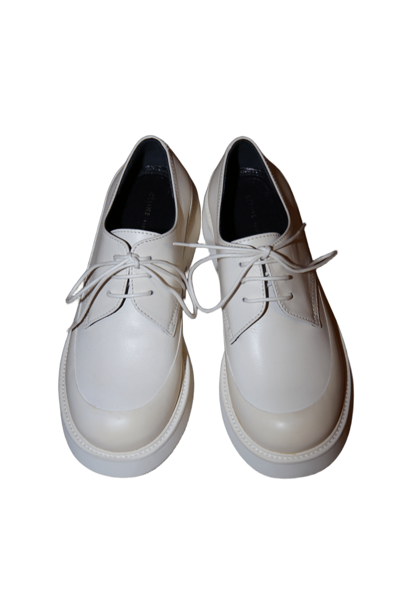 CELINE / OXFORD SHOES IN WHITE