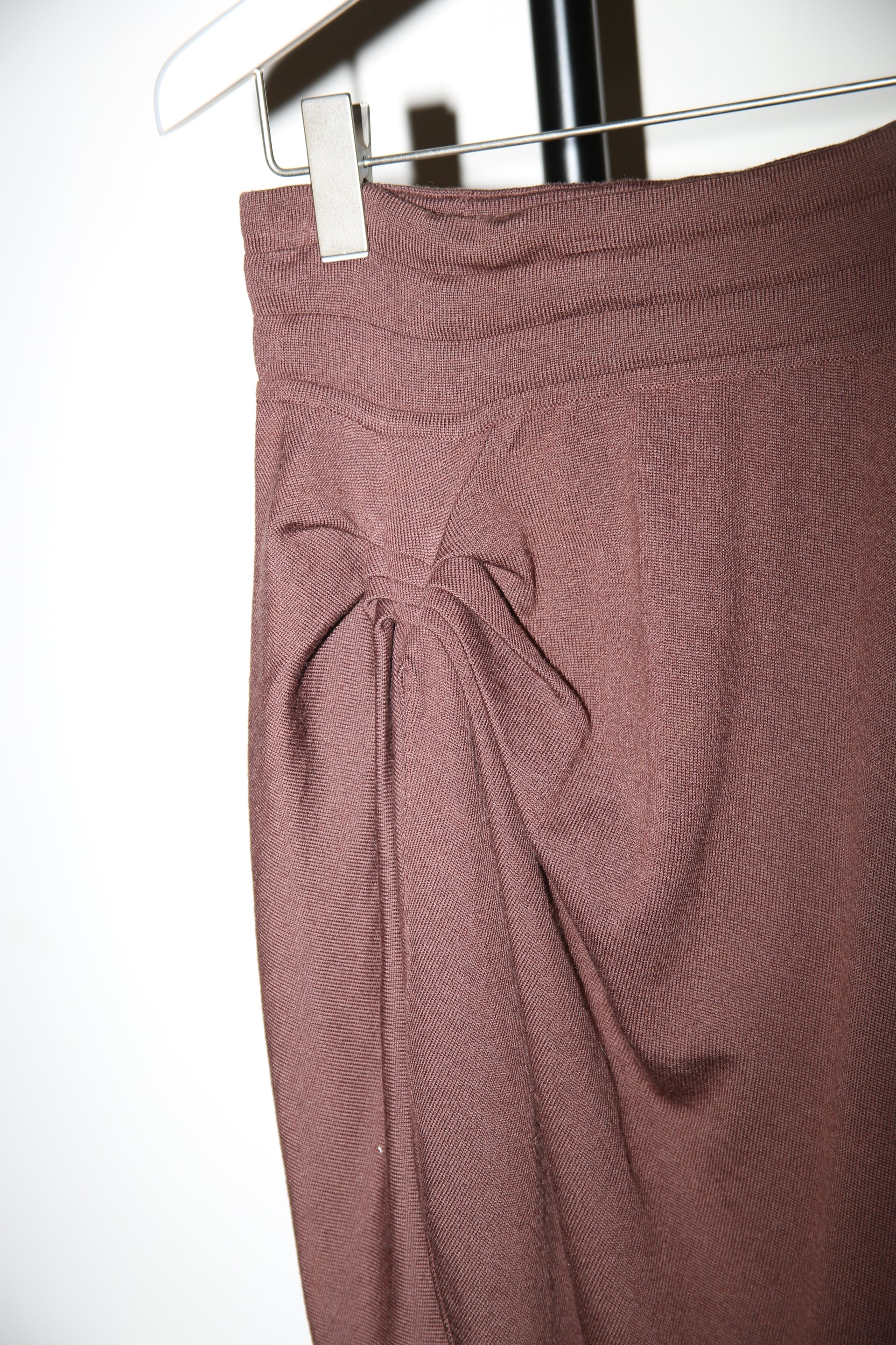 1980 ALAIA / SCULPTURE KNIT BODY SUIT WITH SKIRT : ENSEMBLE