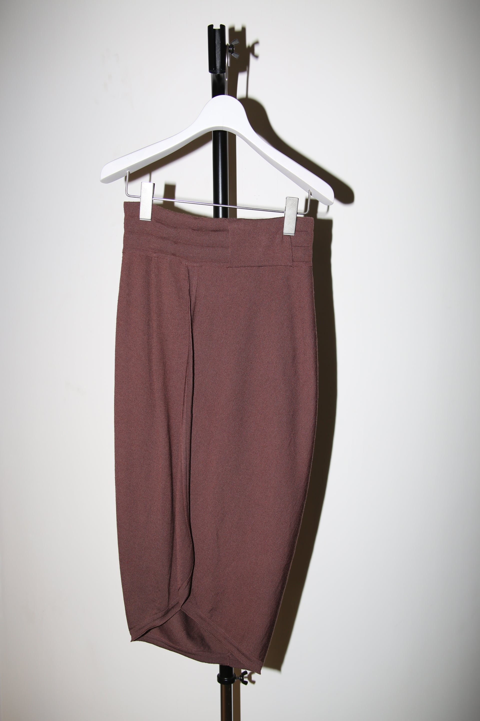 1980 ALAIA / SCULPTURE KNIT BODY SUIT WITH SKIRT : ENSEMBLE