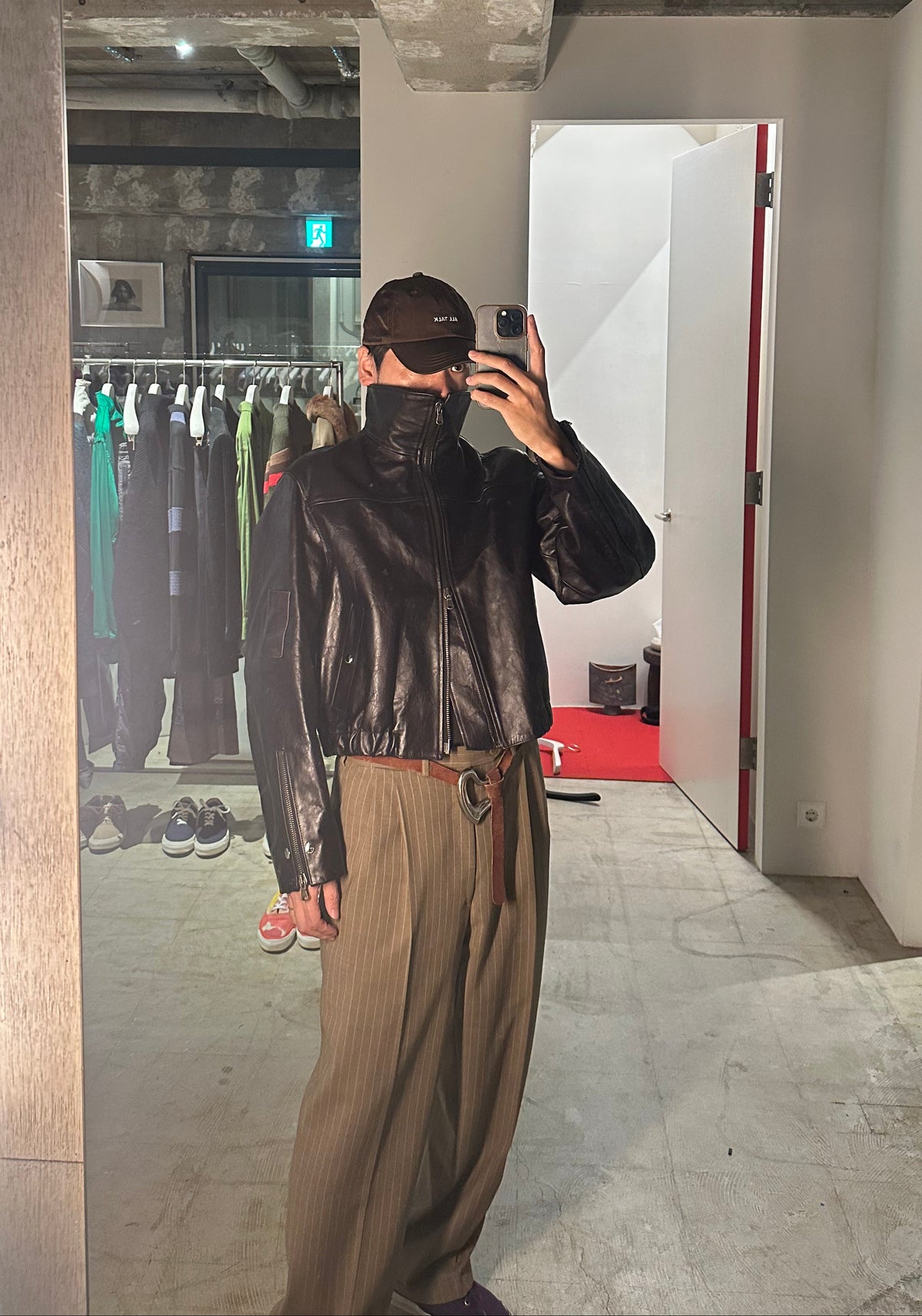 PHOTOCOPIEU : PRE ORDER / SANTANA - HORSE HIDE FLIGHT JACKET