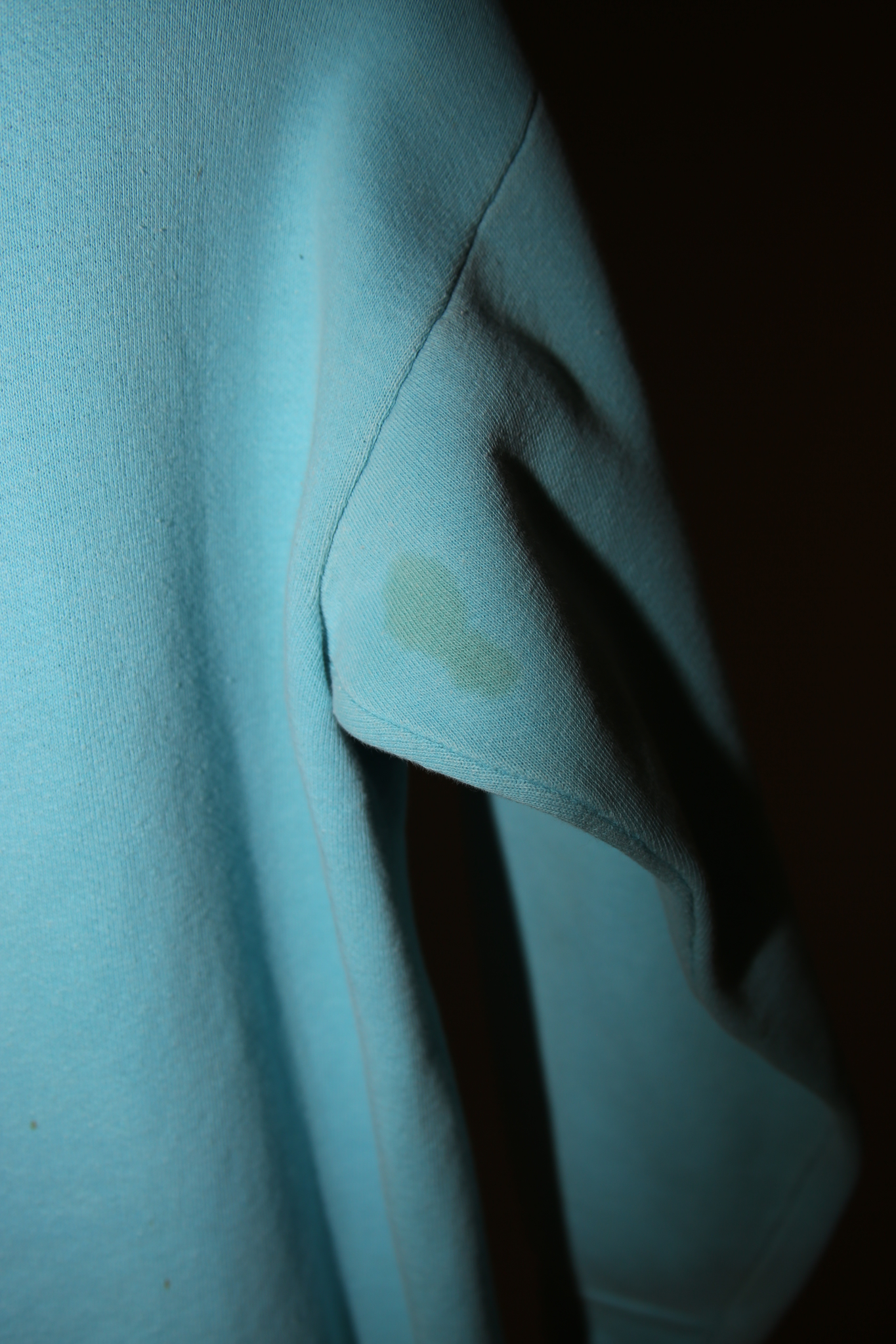 1960 VINTAGE / HIGH NECK SWEAT SHIRT WITH HALF ZIPPER