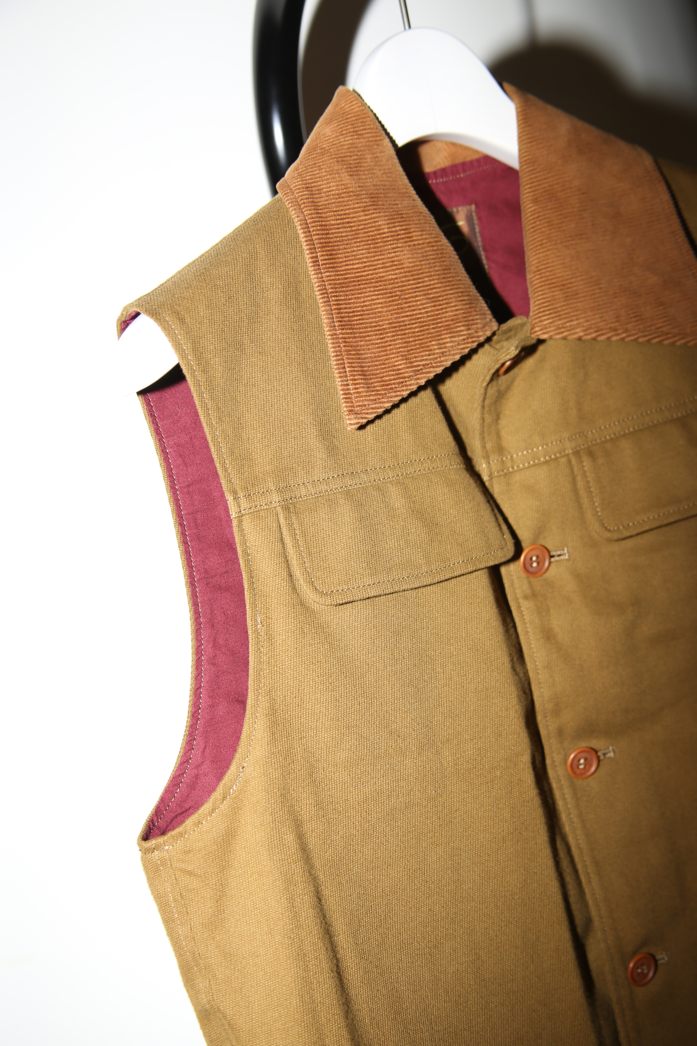 2000 GIGLI BY ROMEO GIGLI / SLEEVELESS WORK JACKET