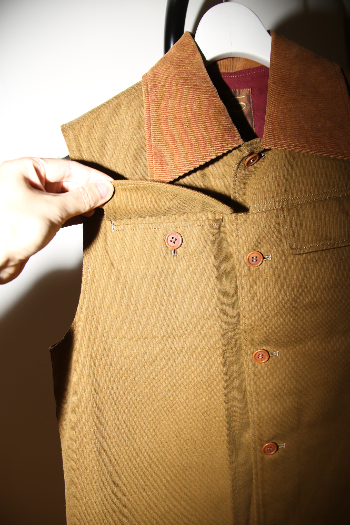 2000 GIGLI BY ROMEO GIGLI / SLEEVELESS WORK JACKET