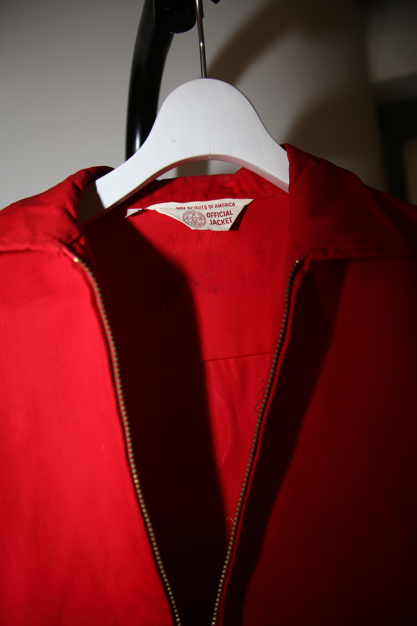 1970 VINTAGE / WAPPEN COSTOM SWING TOP JACKET IN RED