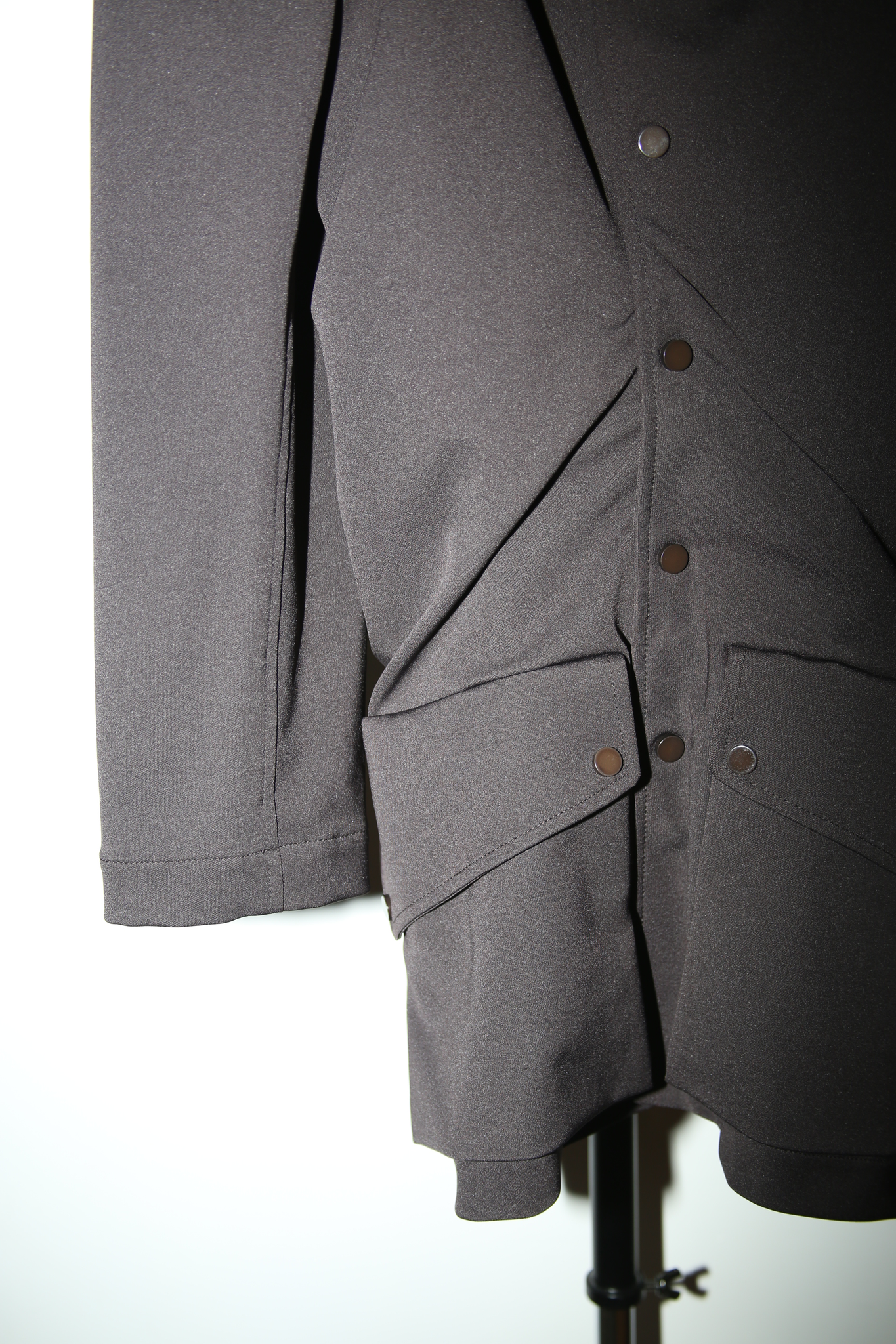 2020 BOTTEGA VENETA / 3D CUTTING TAILORED JACKET WITH SQUARE NECK