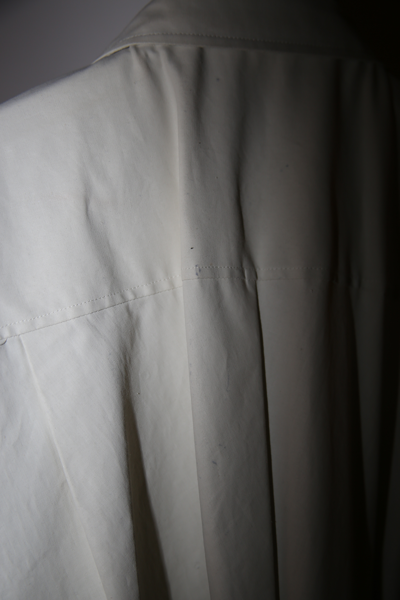BOTTEGA VENETA / OVER SHOULDER COTTON DRAPING DRESS
