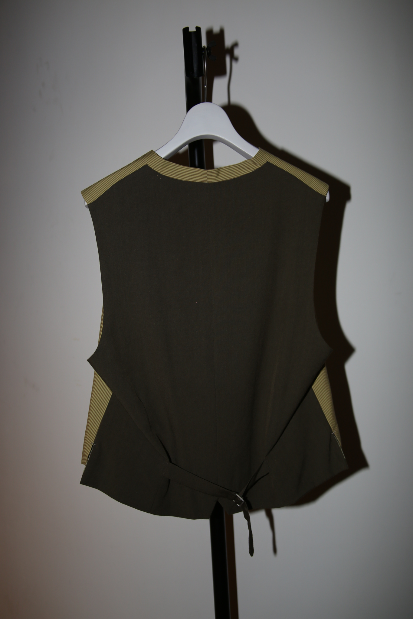 1990 ROMEO GIGLI / 3PIECE TAILORED SUIT WITH PIN STRIPE