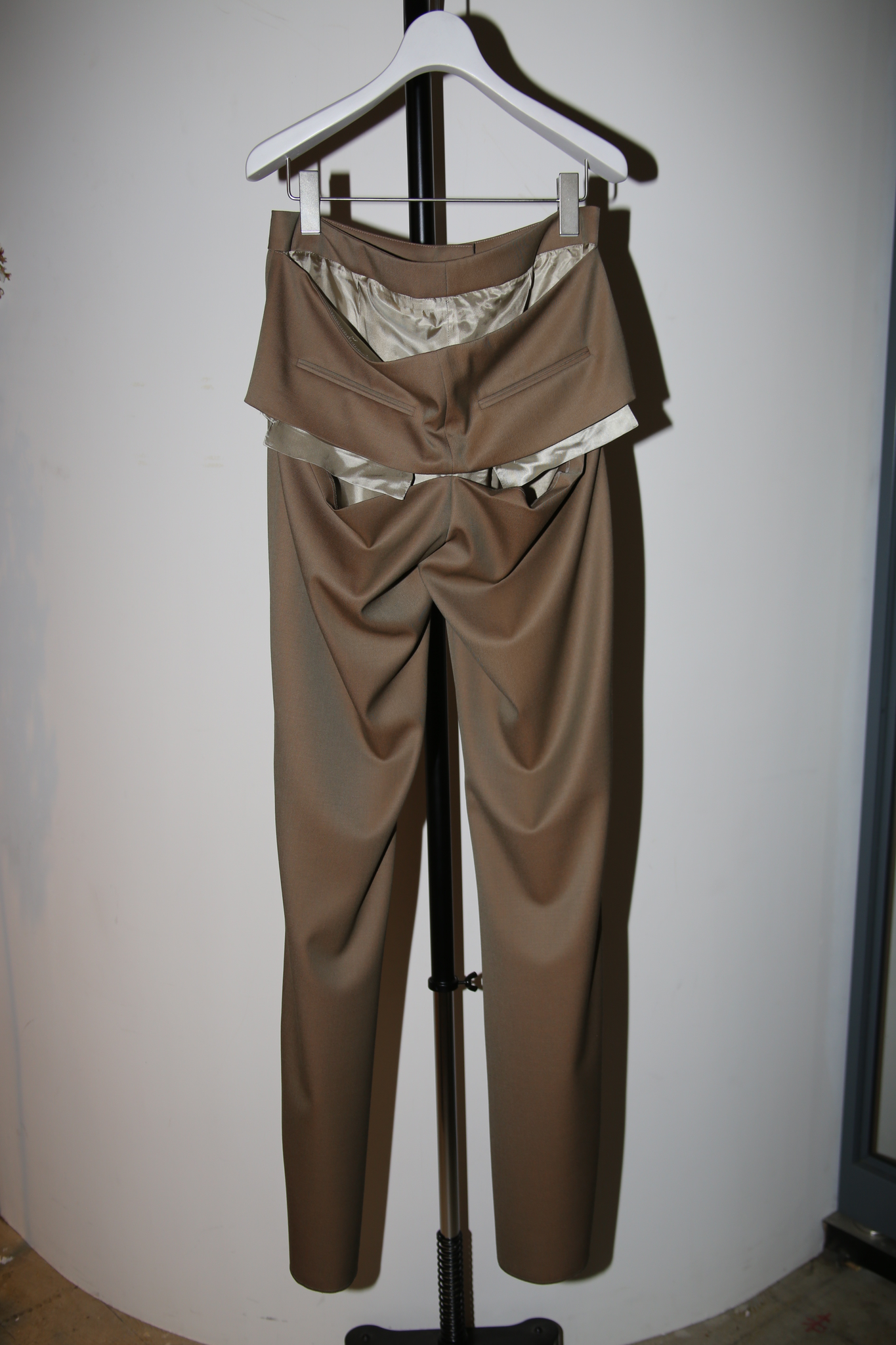 JULIE KEGELS / PAUL-WOOL TROUSER IN BROWN