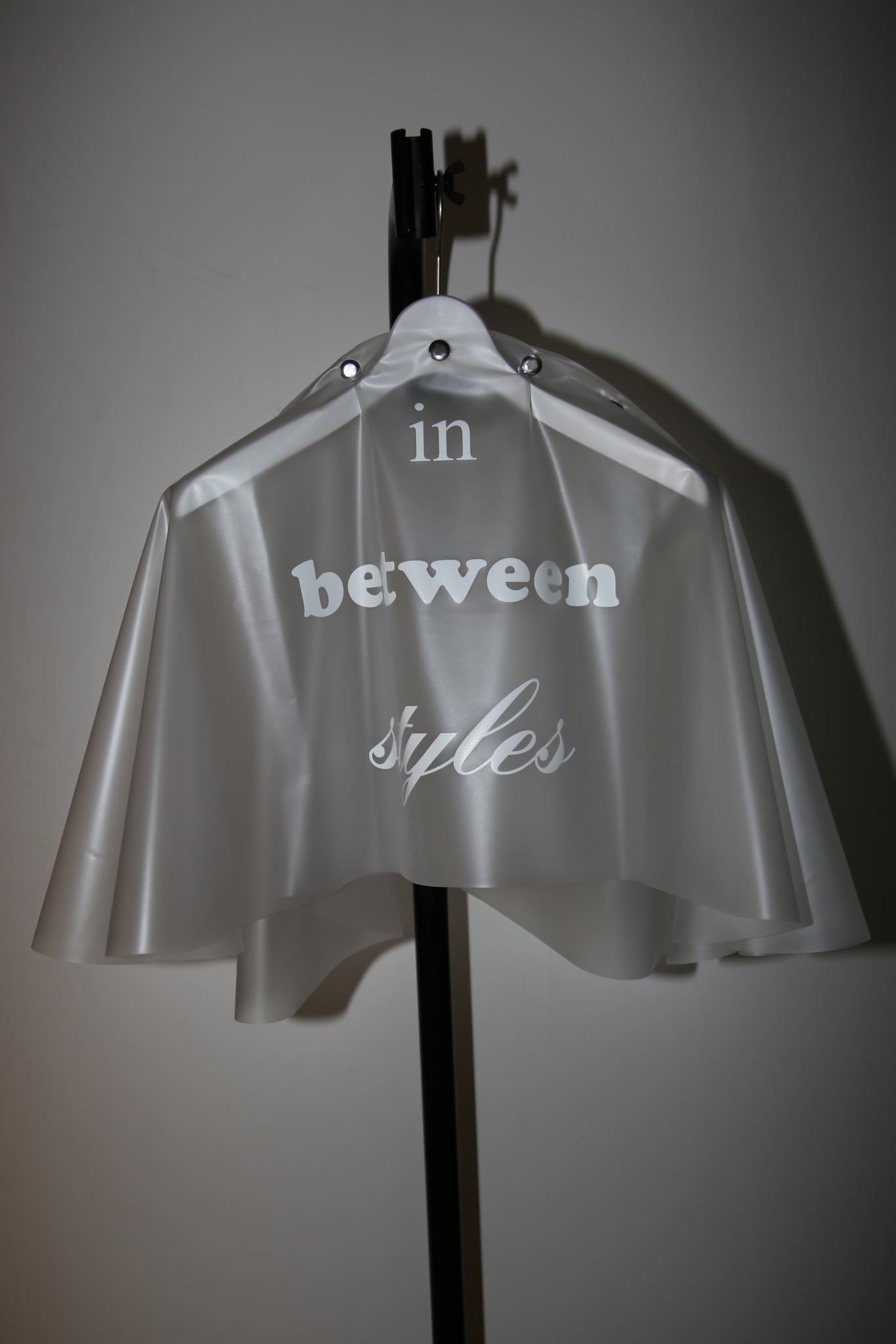 JULIE KEGELS / ABRI-COVER BAG IN CLEAR PVC