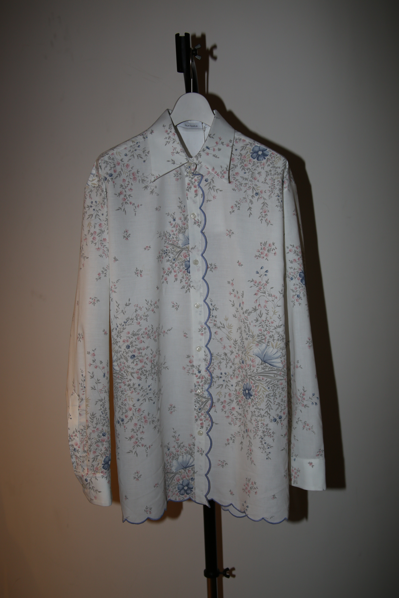JULIE KEGELS / CARLA - RECYCLE TABLE CLOTH SHIRT