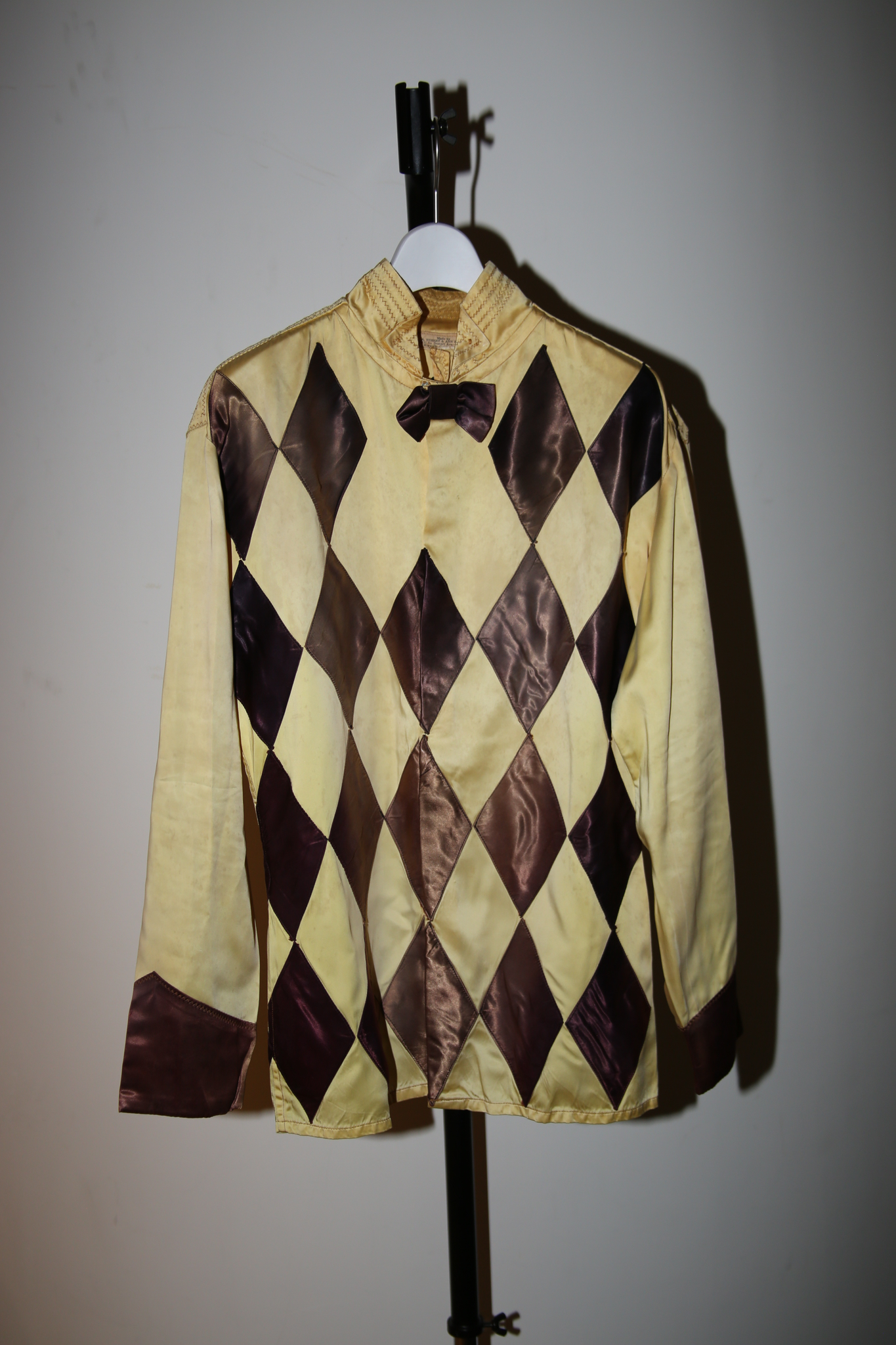 1940 VINTAGE / ARGYLE SATIN JOCKEY SHIRT