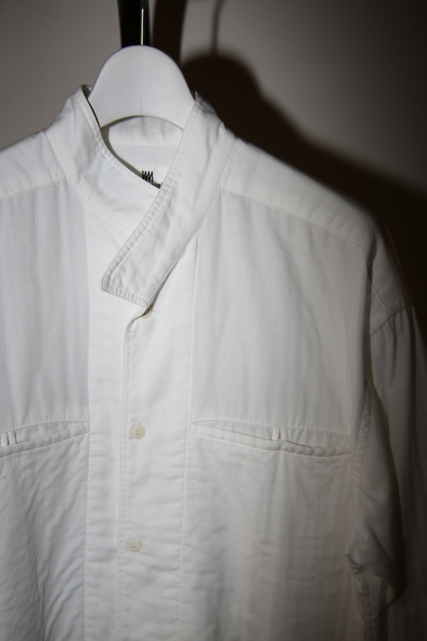 1990 IM PRODUCT BY ISSEY MIYAKE / DOUBLE FACE GAZE COTTON SHIRT