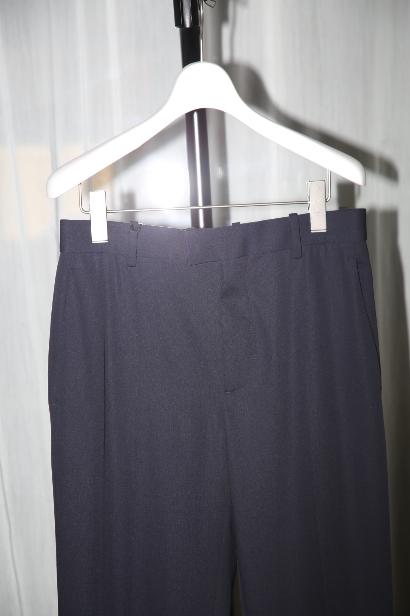 2024 BOTTEGA VENETA / UNIFORM SLIM SLACKS IN SUMMER WOOL - DEADSTOCK