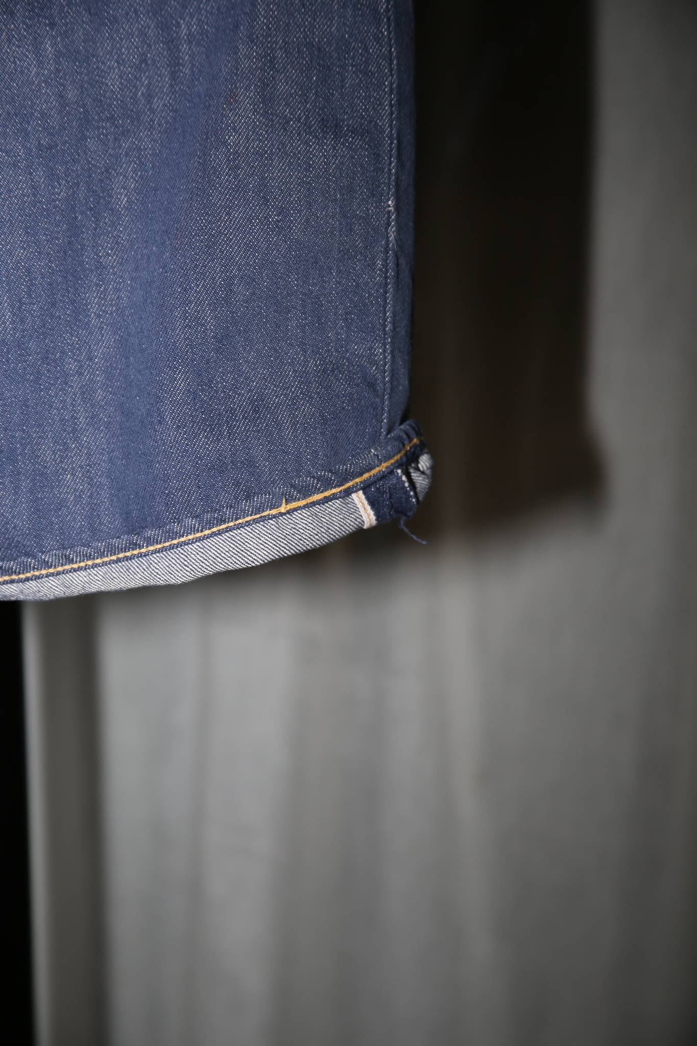 1960 FOREMOST / DENIM SHORTS WITH SELVAGE