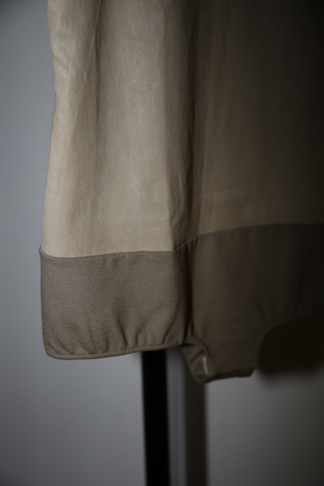 2012 MAISON MARTIN MARGIELA / SHEEP LEATHER NUDE BODY SUIT : DEADSTOCK