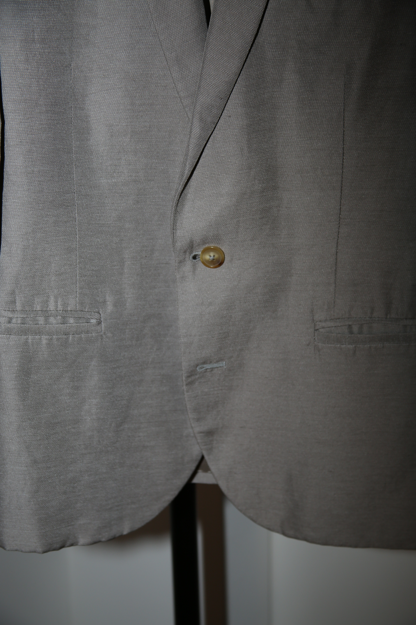2008 MAISON MARTIN MARGIELA / SILK LINEN SMOKING JACKET : REPRODUCTION FROM 1960 MILAN