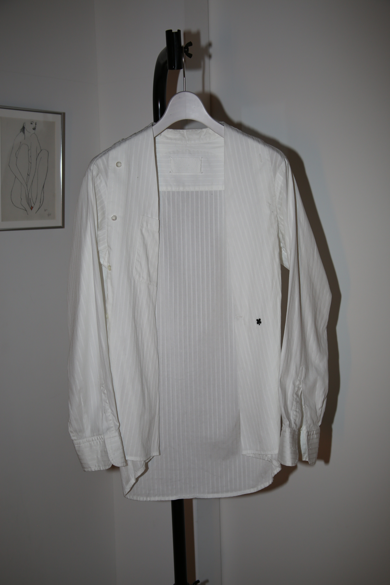 2001 MAISON MARTIN MARGIELA / ARTISANAL FLAT SHIRT CARDIGAN : Redefining Men's Shirts