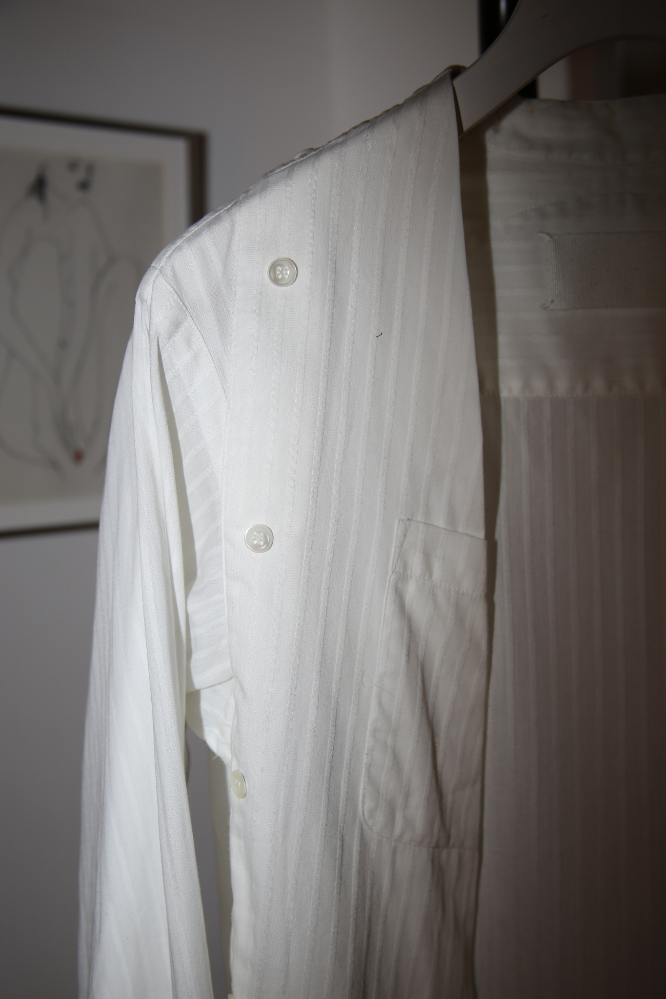 2001 MAISON MARTIN MARGIELA / ARTISANAL FLAT SHIRT CARDIGAN : Redefining Men's Shirts