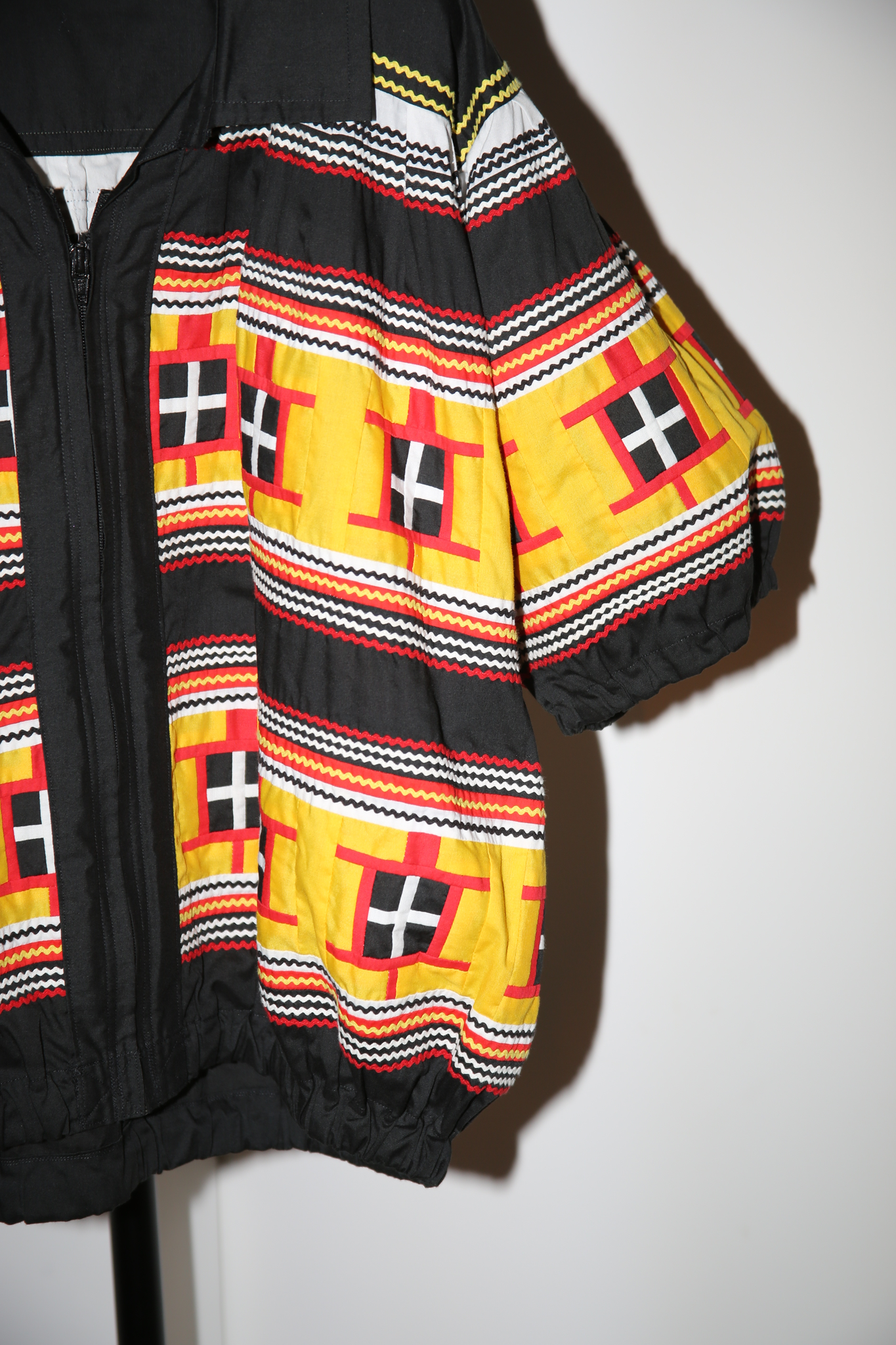 1980 VINTAGE / SEMINOLE PATCHWORK SHORT SLEEVE JACKET