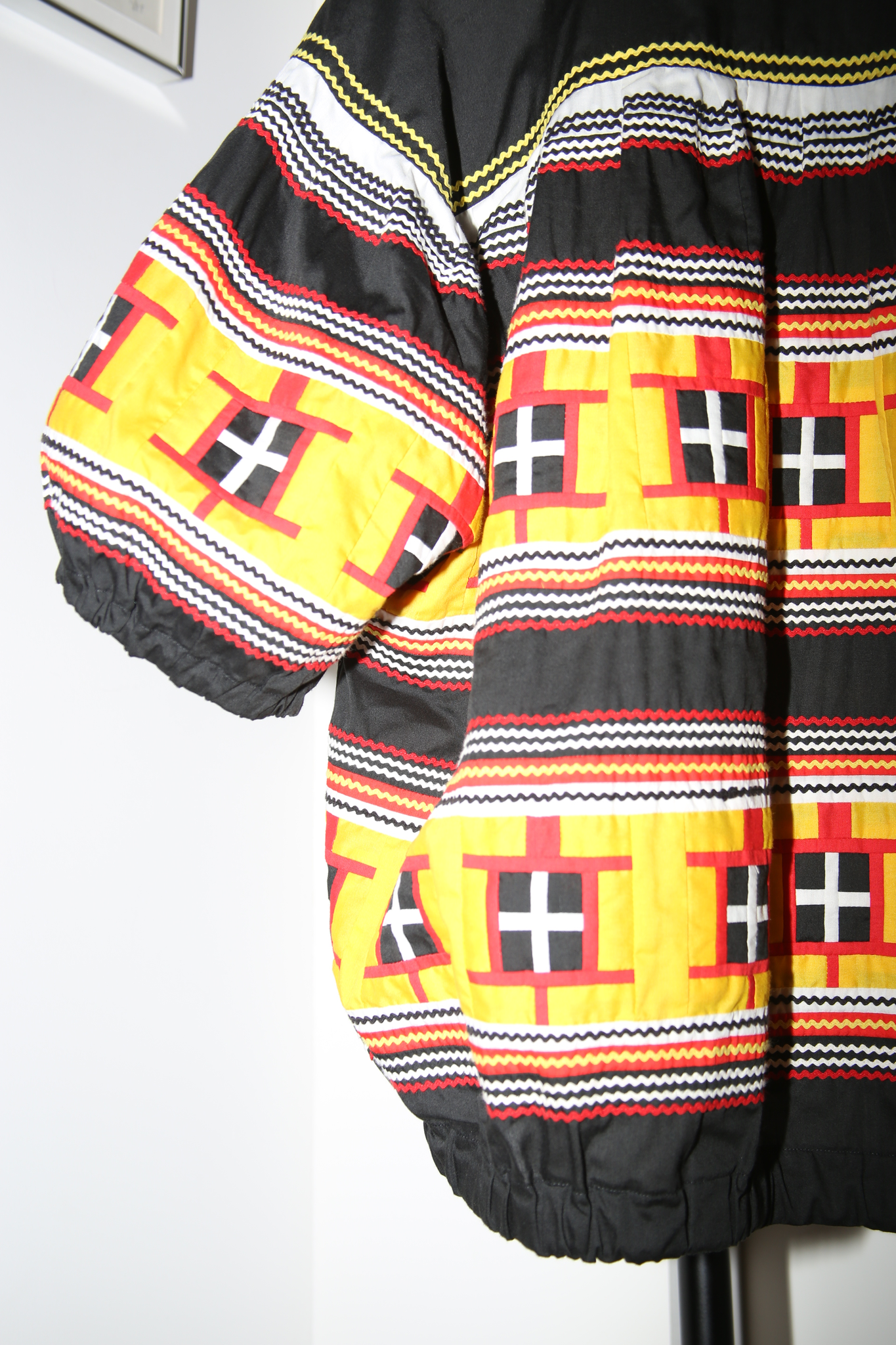 1980 VINTAGE / SEMINOLE PATCHWORK SHORT SLEEVE JACKET