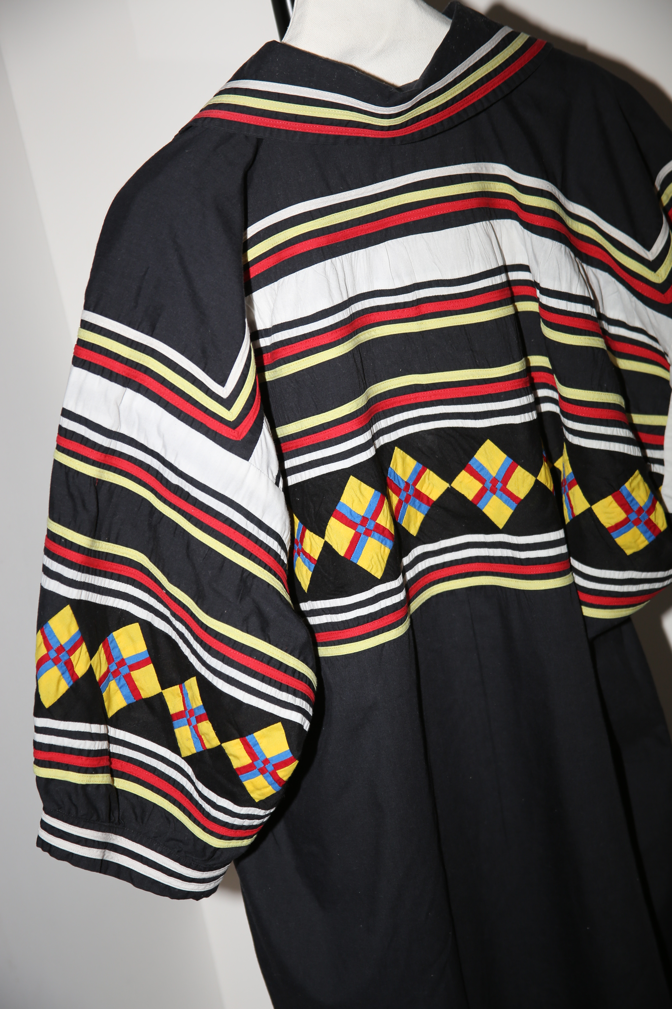 1970 VINTAGE / SEMINOLE PATCH WORK OVER SIZE SHIRT