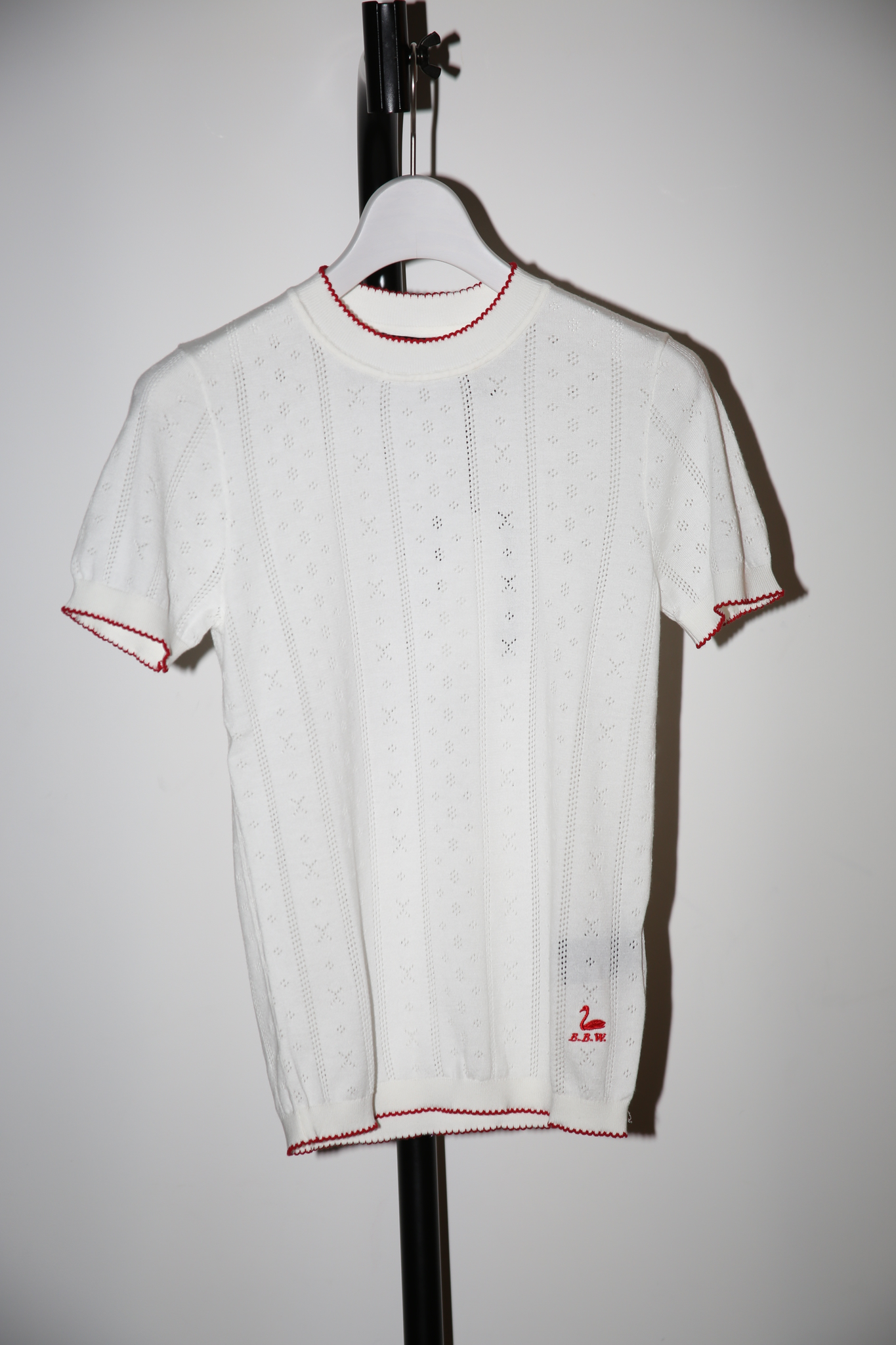 B.B. WALLACE / INDIANA T-SHIRT IN WHITE
