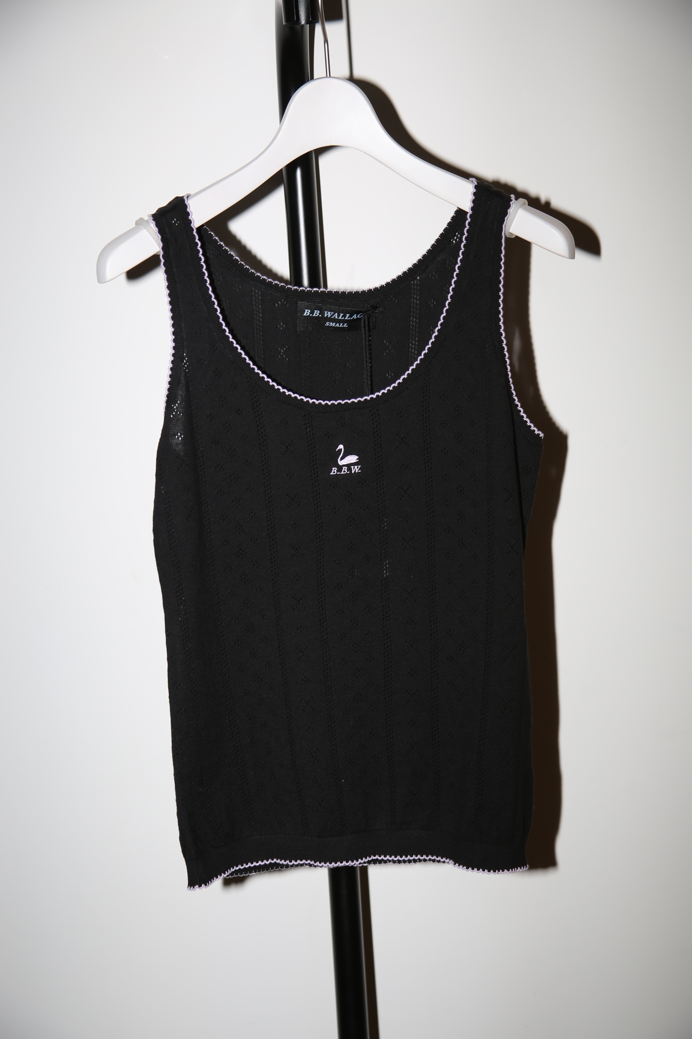 B.B. WALLACE / WALKER SINGLET IN BLACK