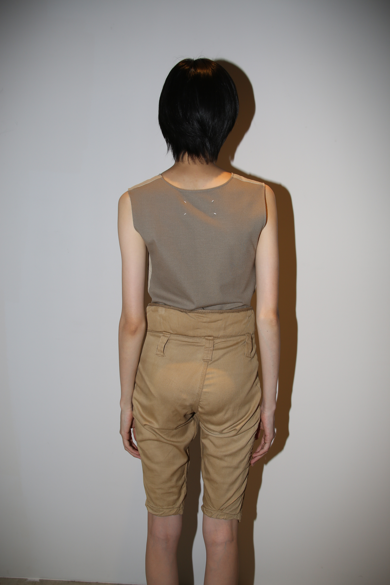 2012 MAISON MARTIN MARGIELA / SHEEP LEATHER NUDE BODY SUIT : DEADSTOCK