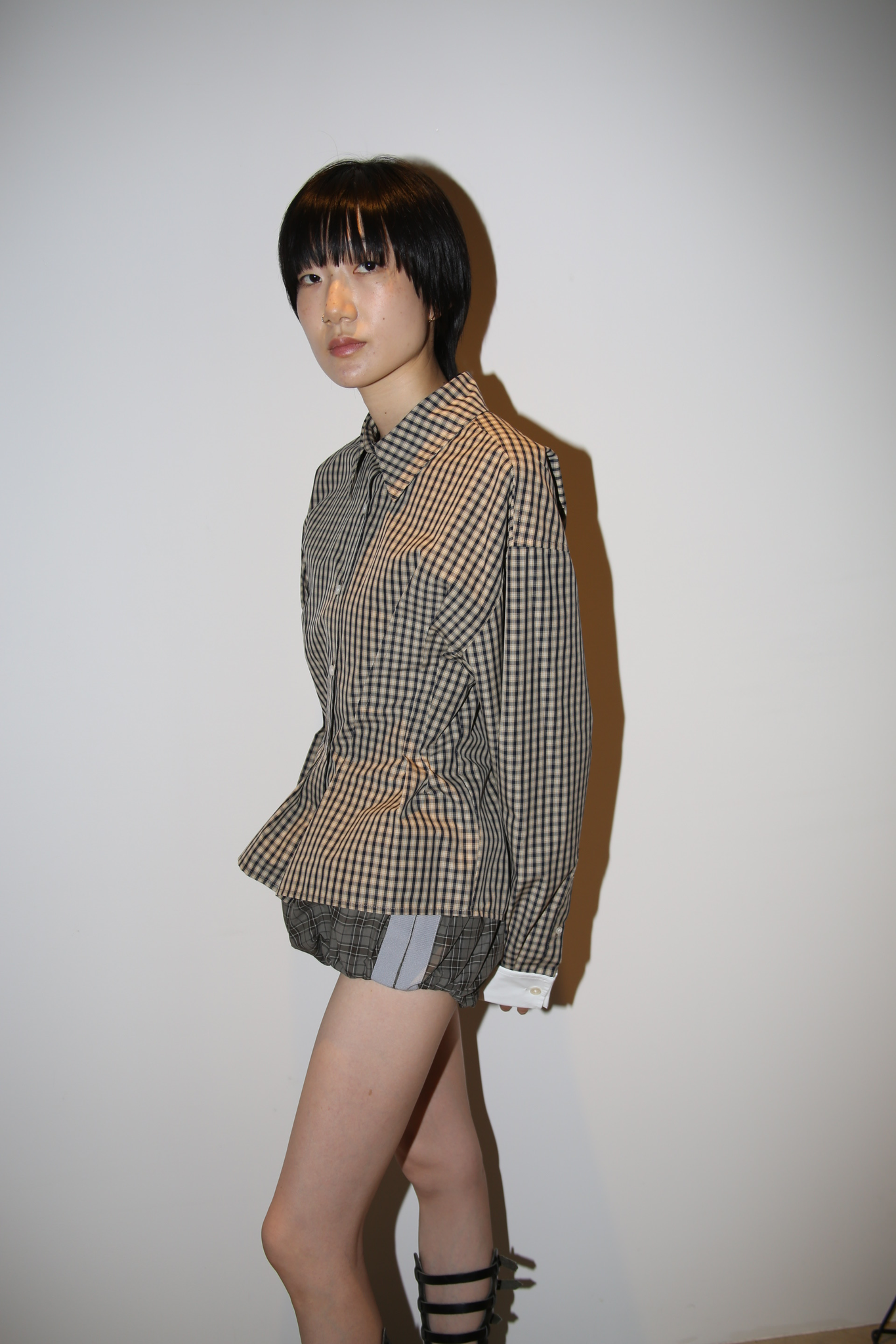 MERYLL ROGGE / SPORTY BLOOMER IN COTTON NYLON