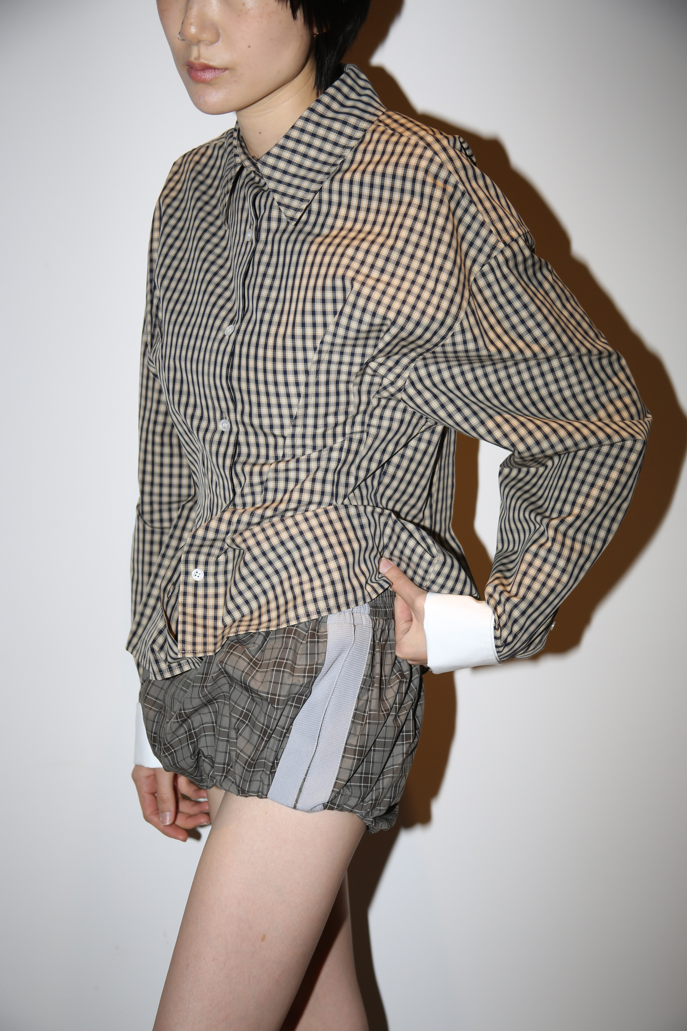 MERYLL ROGGE / SPORTY BLOOMER IN COTTON NYLON